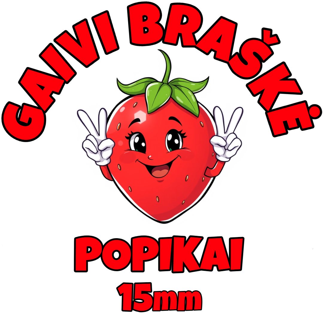 Gaivi Braškė Popikai