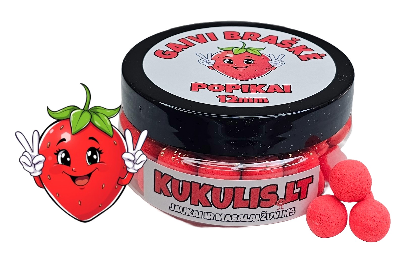Gaivi Braškė Popikai
