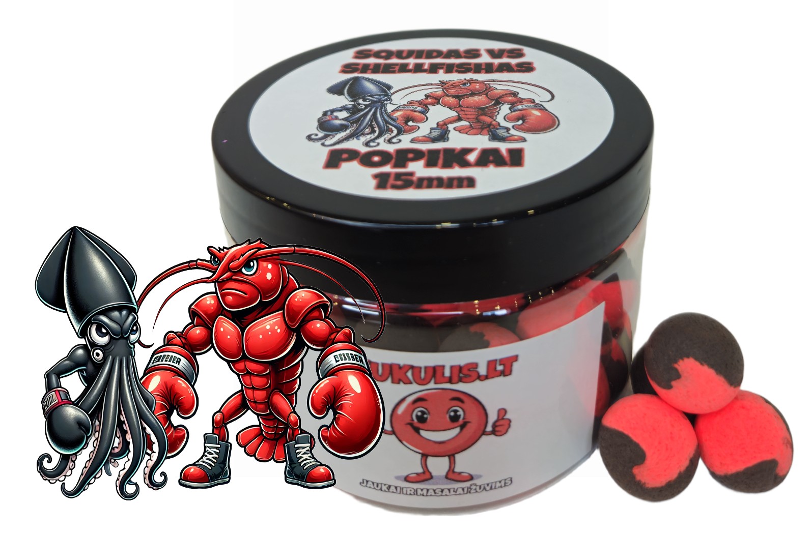 Squidas VS Shellfishas Popikai