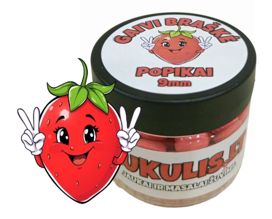 Gaivi Braškė Popikai