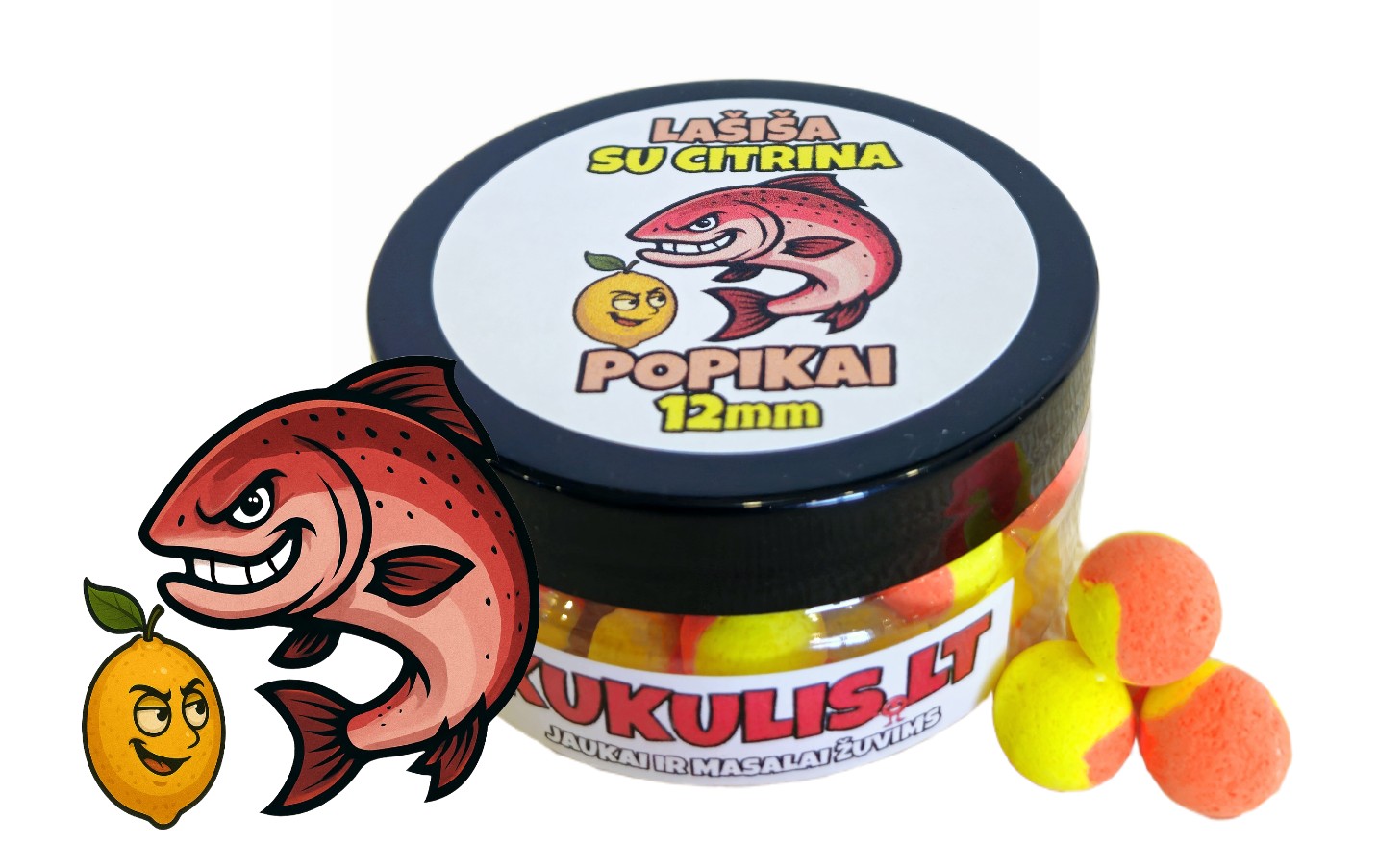 Lašiša Su Citrina Popikai