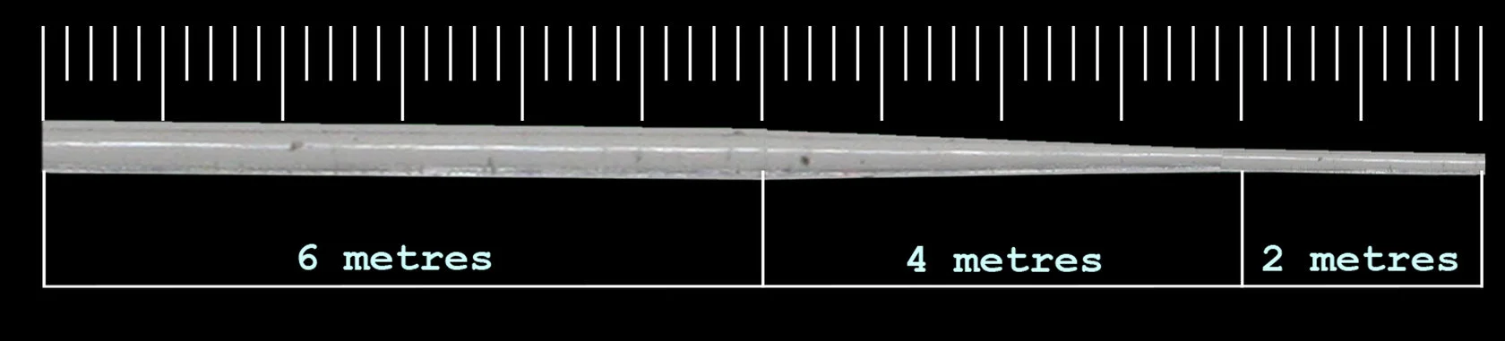 KATRAN TAPERED MONO SHOCK LEADER GALAXY CAST 5x12m