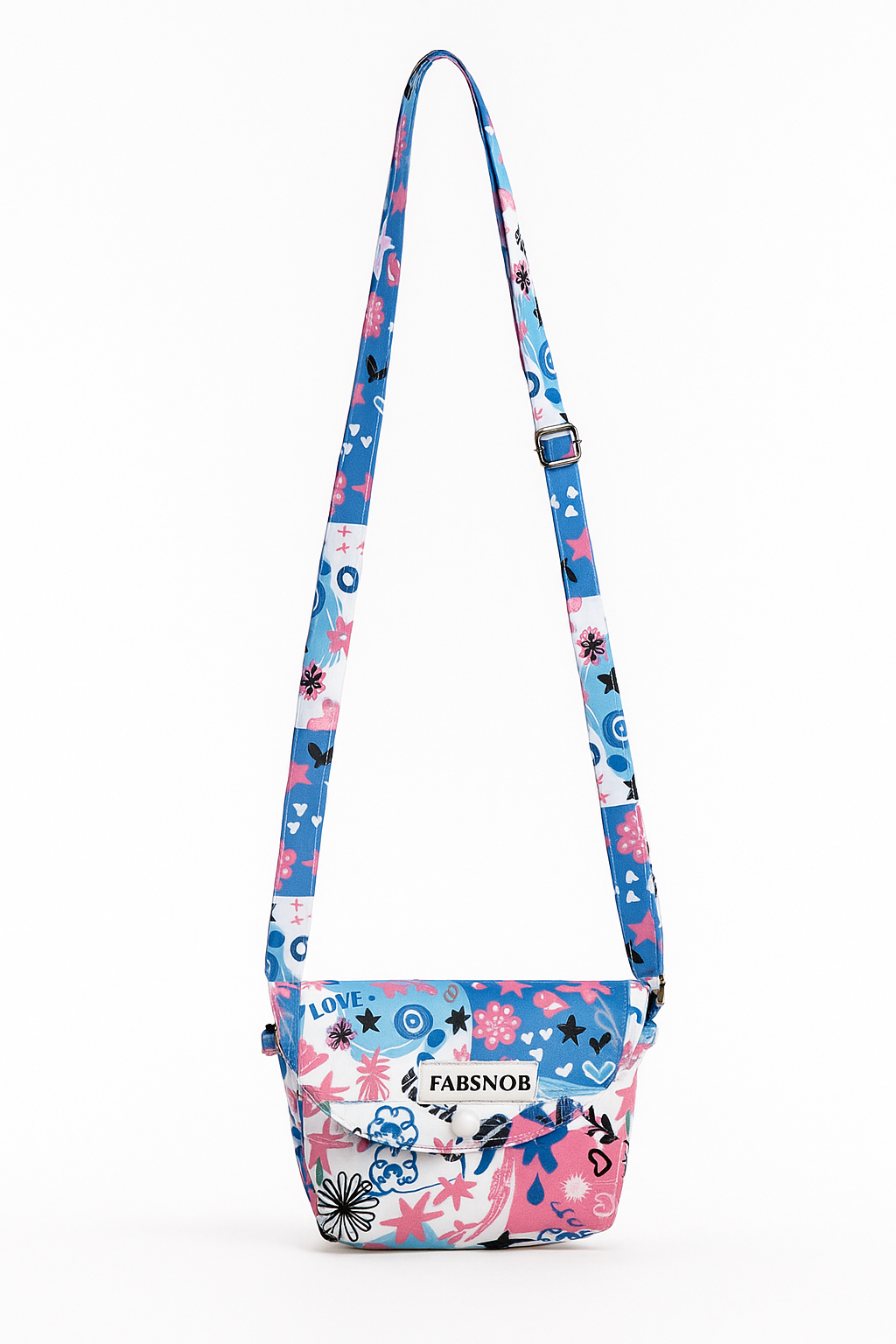 Patterned Crossbody Bag