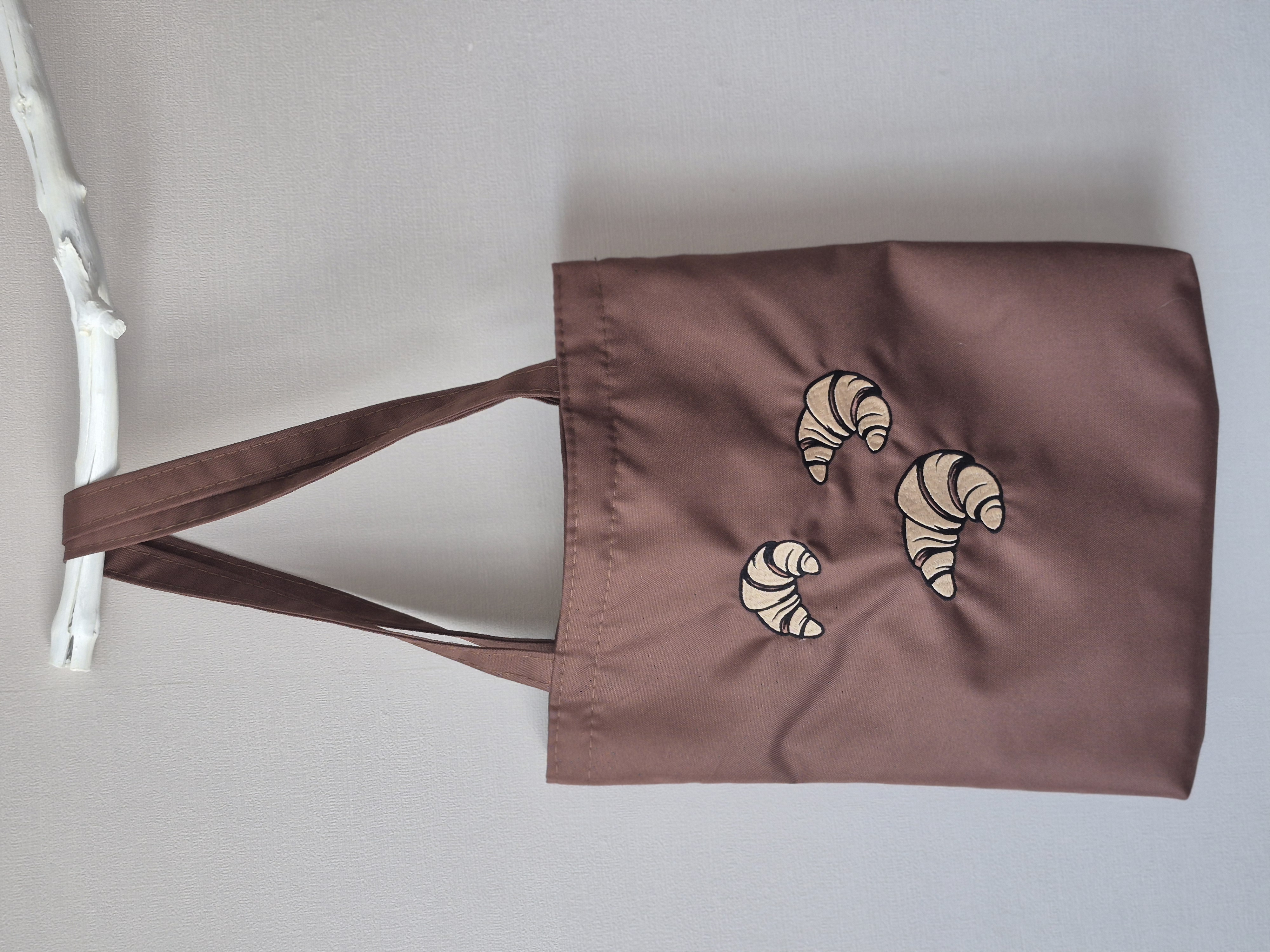 Pirkinių krepšelis "Kruasanas"