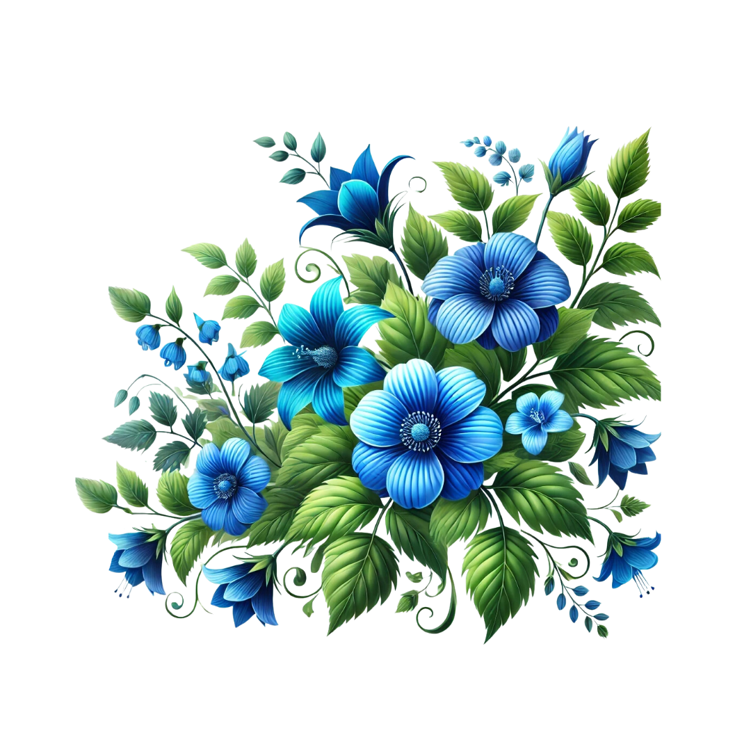FLOR AZUL