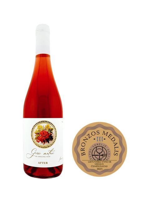 Šermukšnių vynas GERI METAI AFTER skonio Nr. 24 | 2022