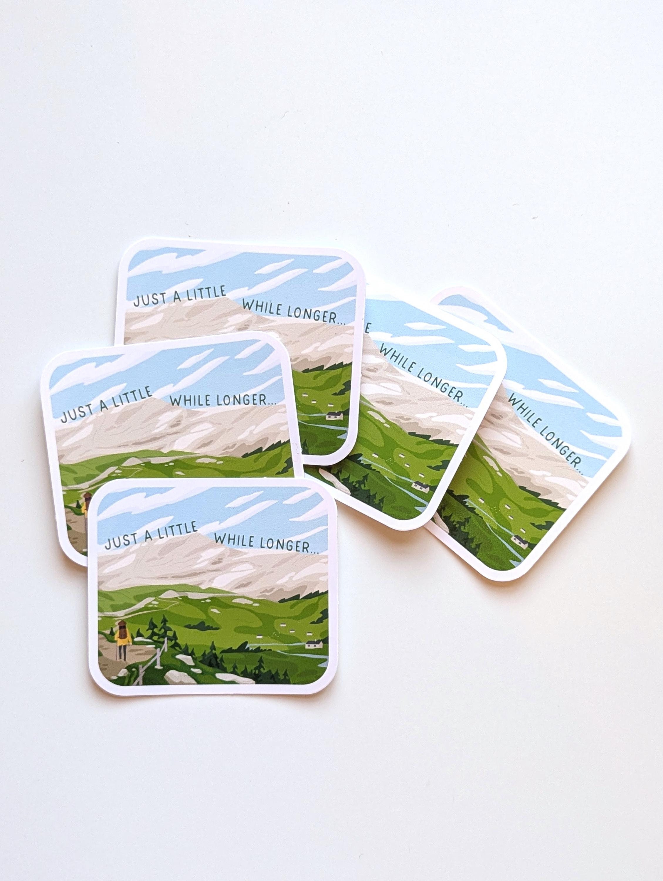 A Little While Longer Sticker