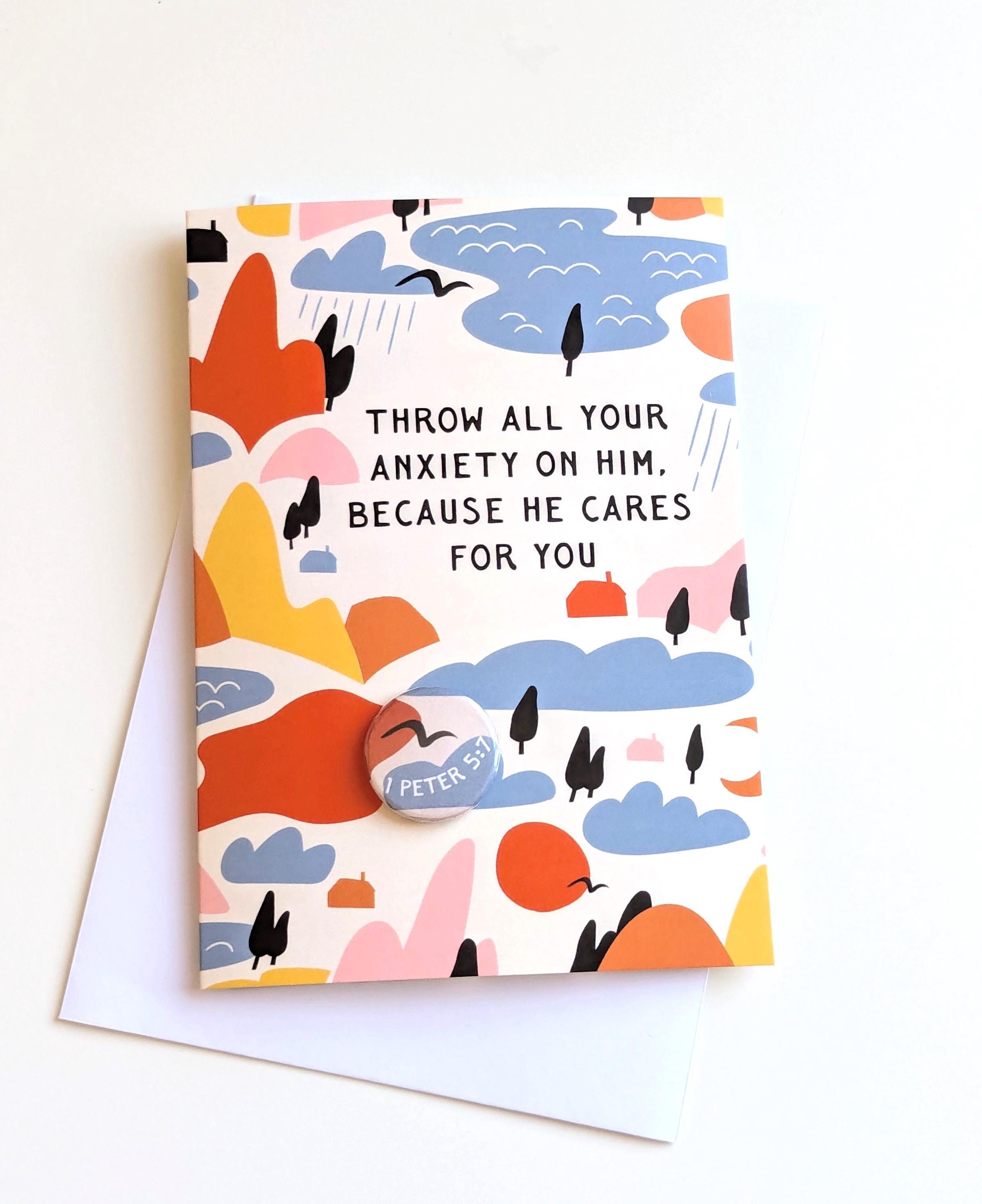 Anxiety Scripture Card & Pin Badge
