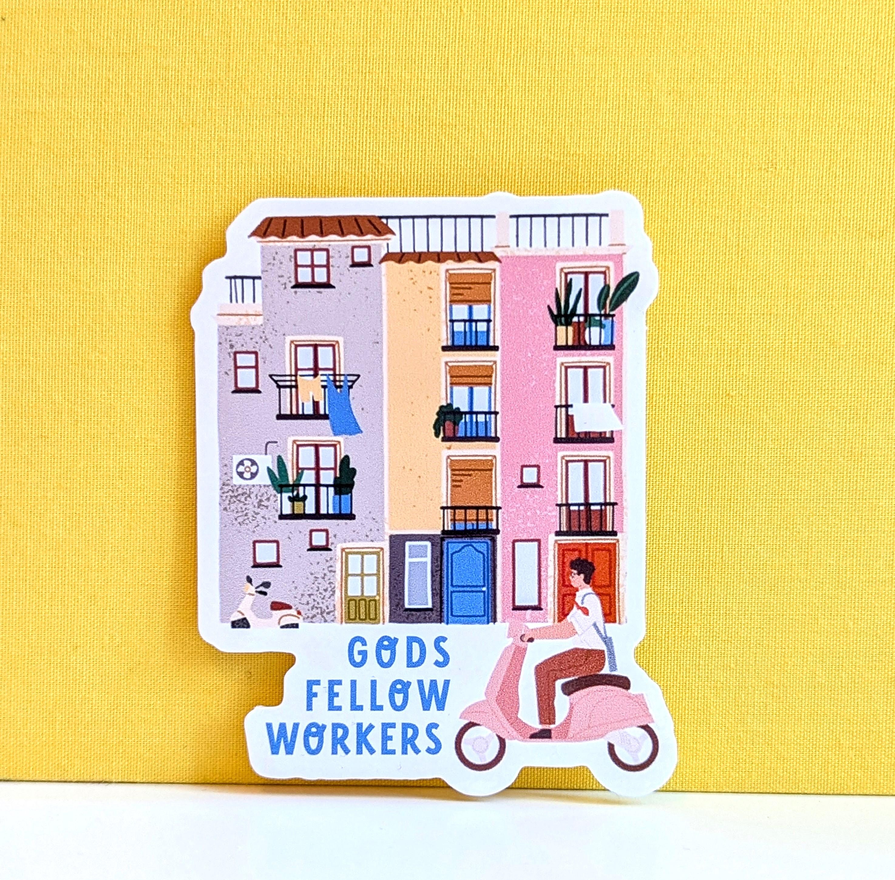 God's Fellow Workers Sticker