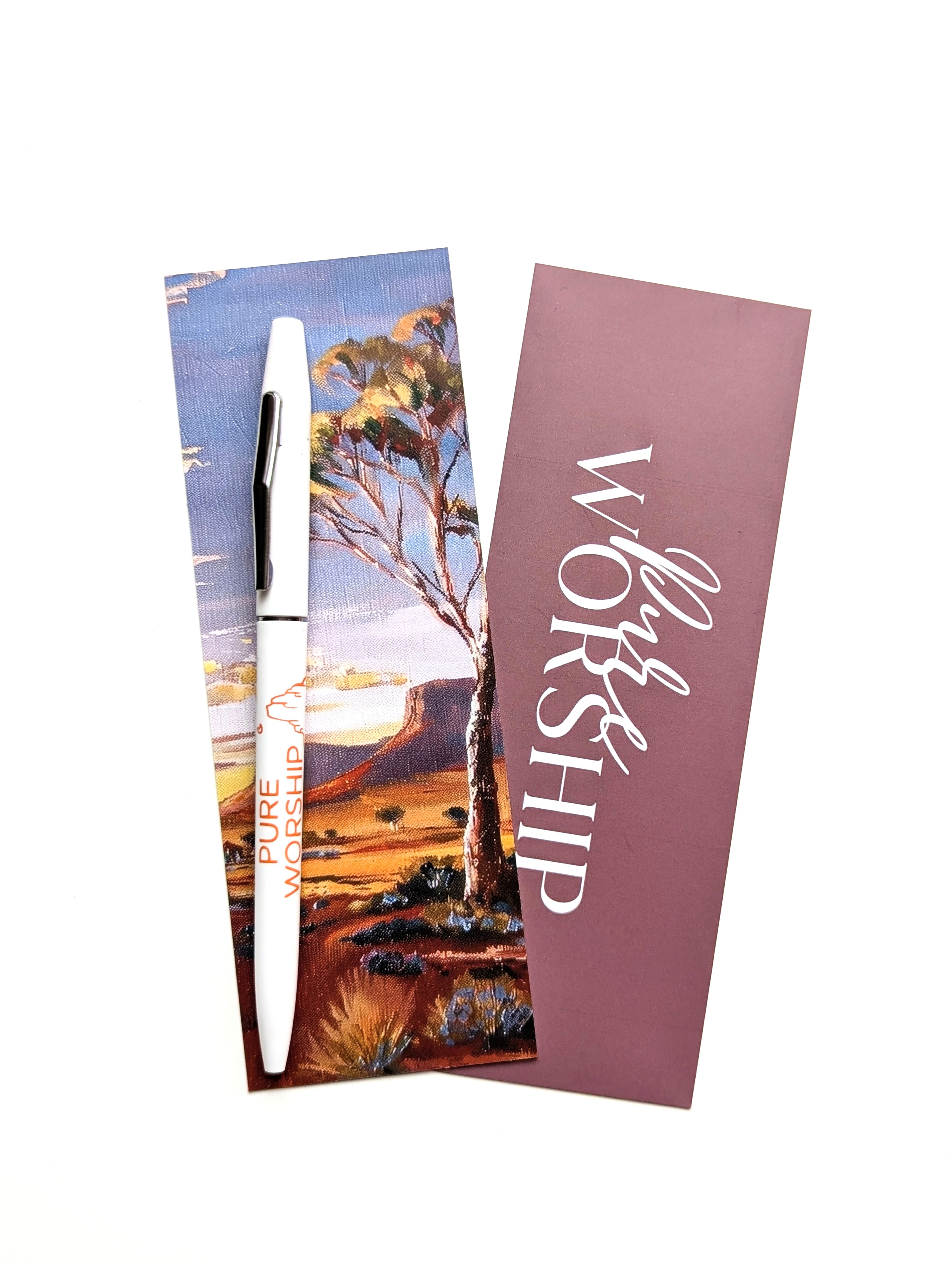 Pure Worship Pen & Bookmark 2025 Convention Set