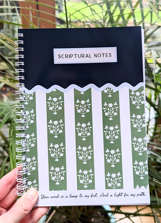 Scriptural Notes Notebook