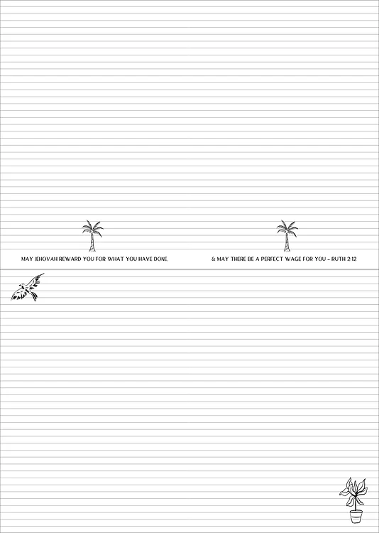Scriptural Notes Notebook