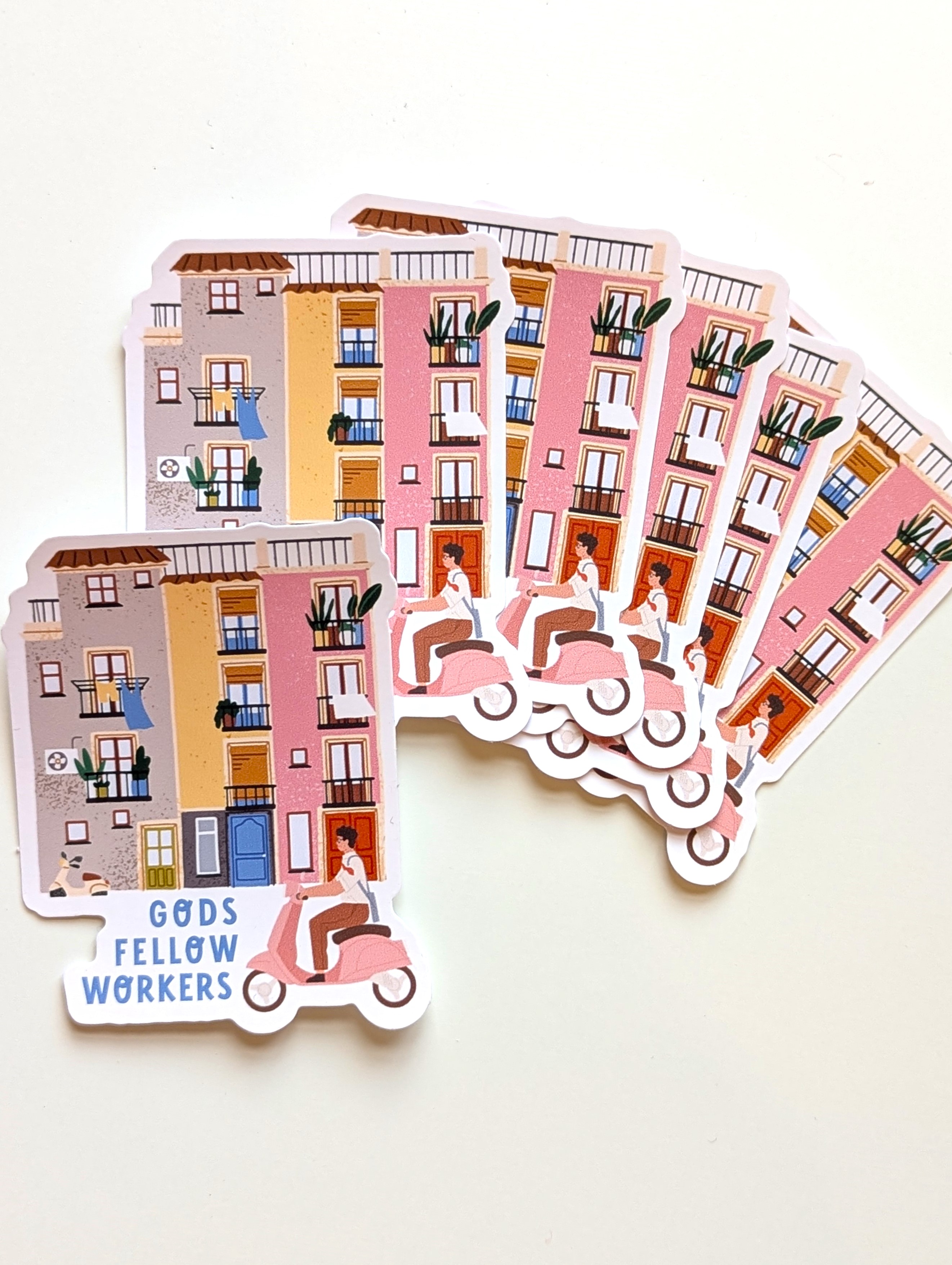 God's Fellow Workers Sticker