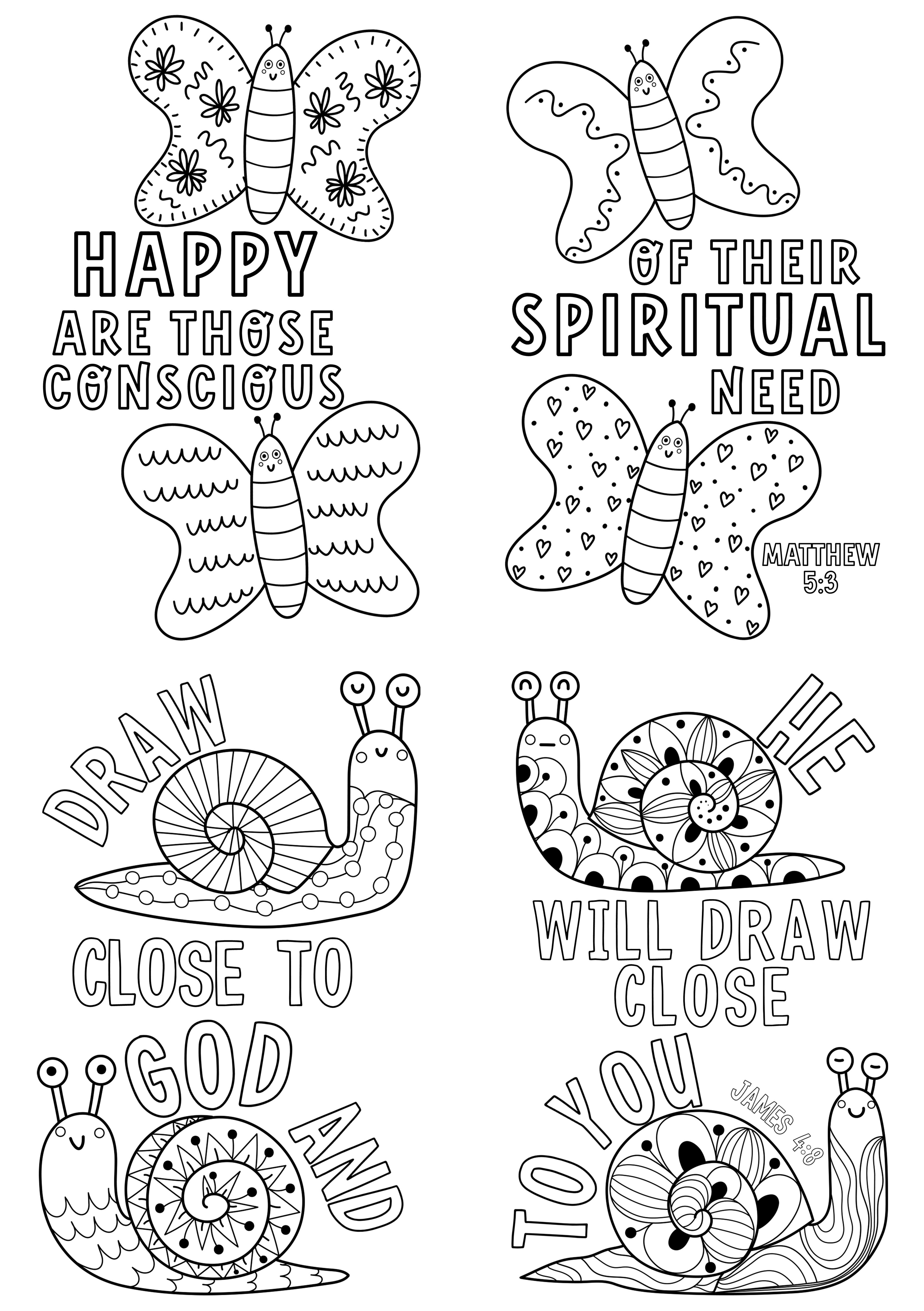 DIGITAL Scripture Colouring Book