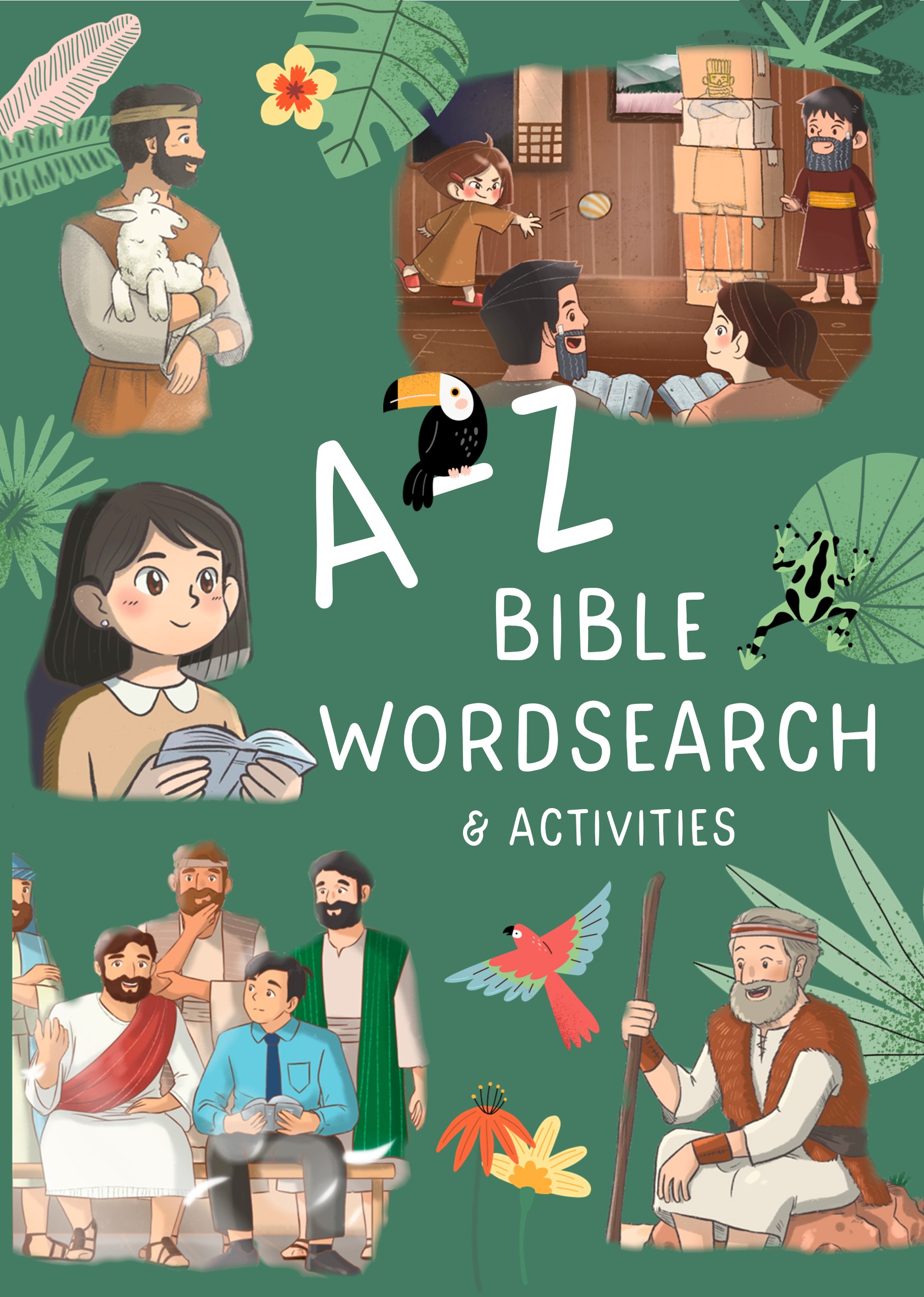 DIGITAL A-Z Bible Wordsearch & Activities Book