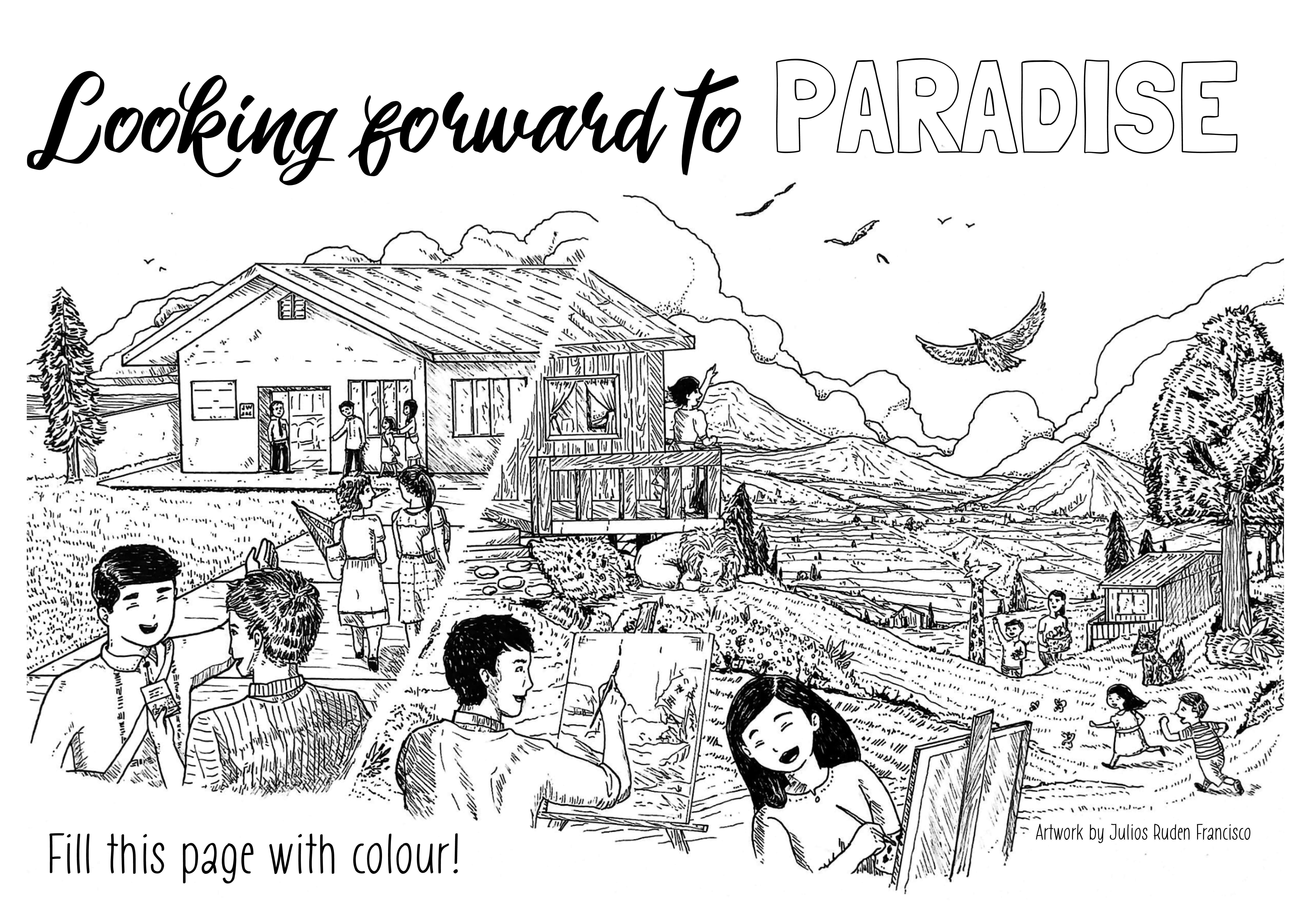 DIGITAL Family Worship Looking Forward To Paradise Activity Pack