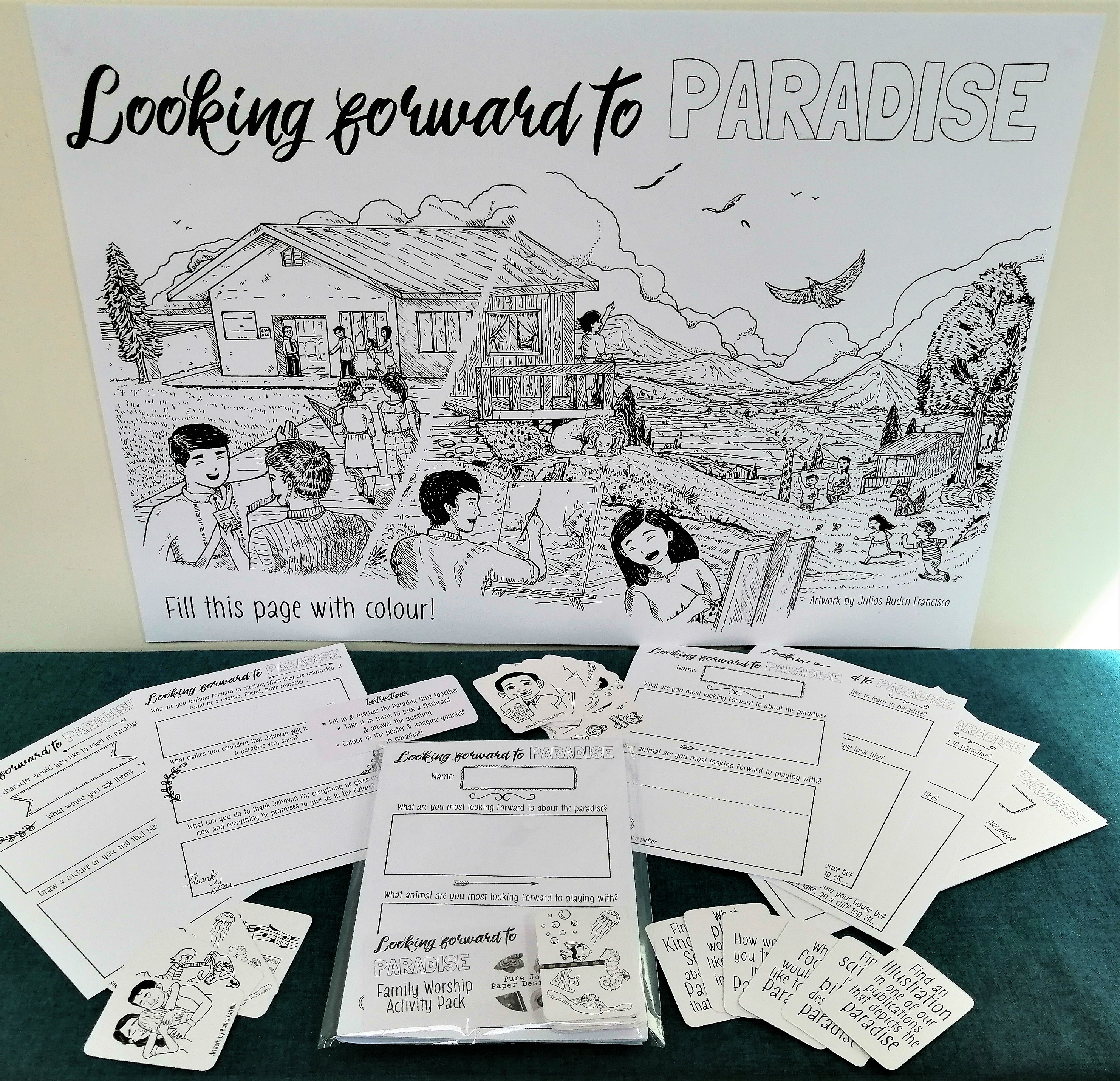 DIGITAL Family Worship Looking Forward To Paradise Activity Pack