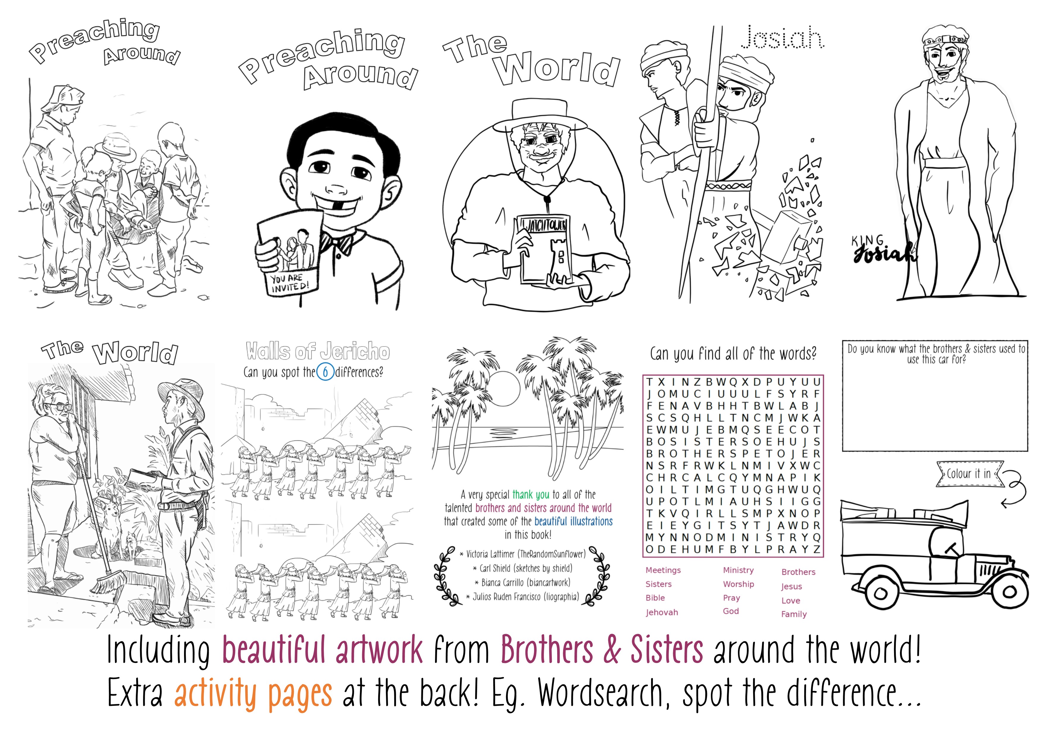 DIGITAL Bumper Meeting Colouring Book 4-11 years