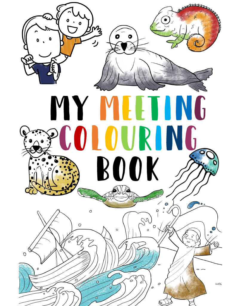 DIGITAL Under 5's Meeting Colouring Book 