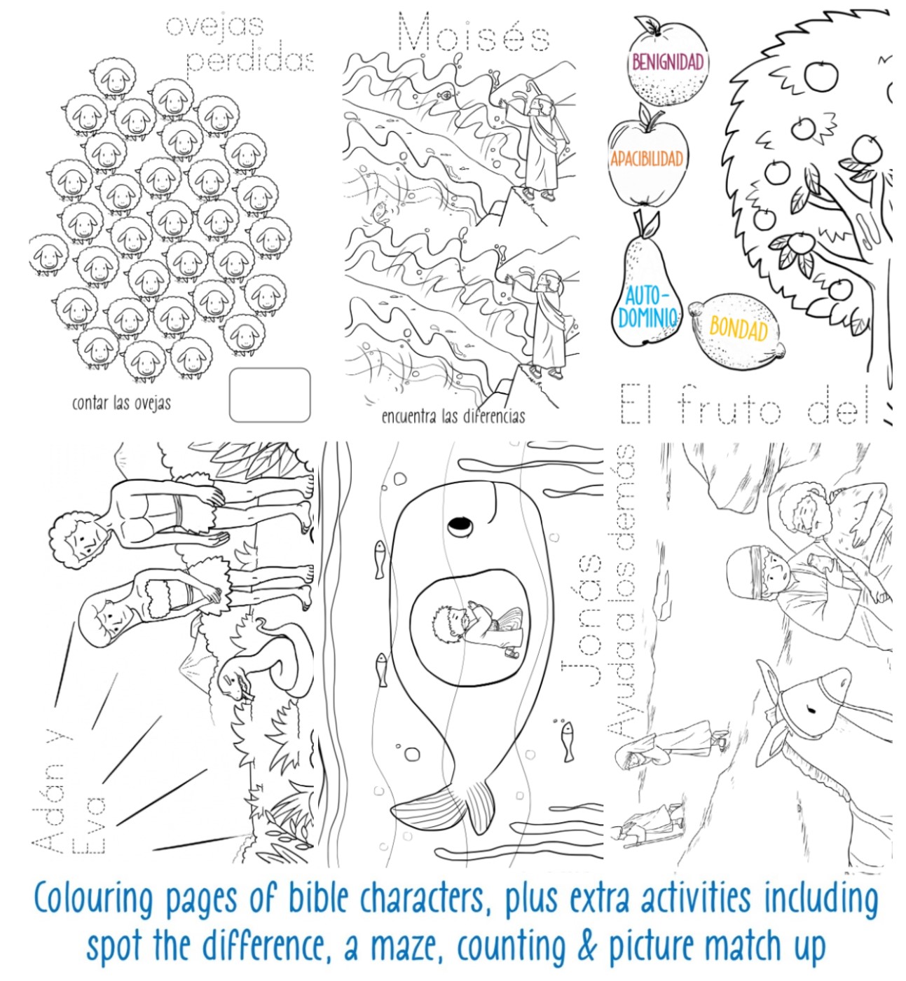 DIGITAL ESPAÑOL Mi Libro De Colorear Para Las Reuniones Under 5's Colouring