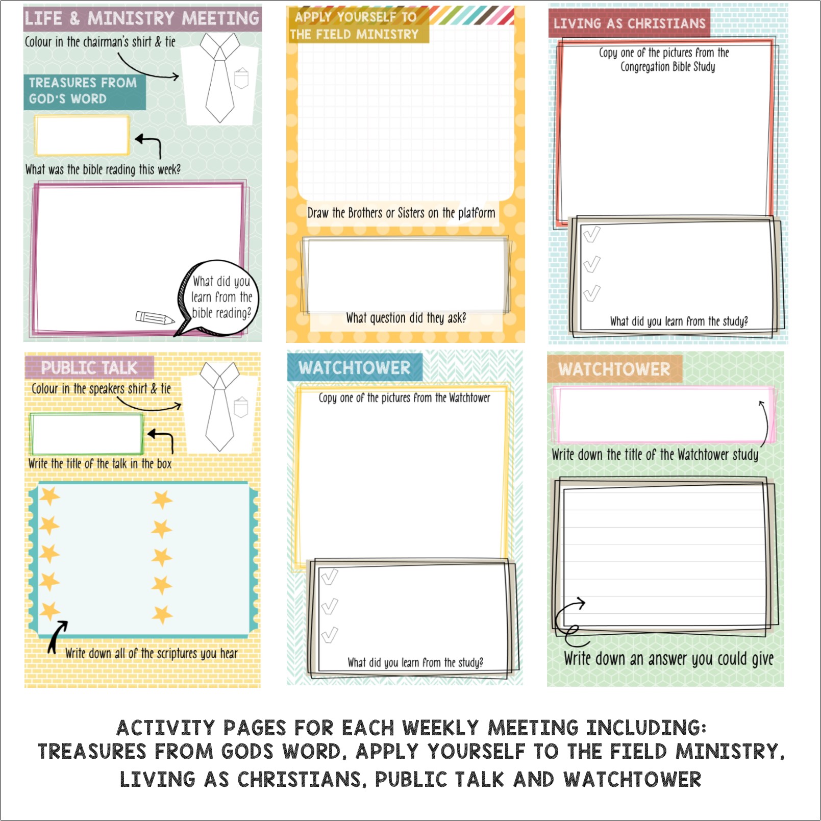DIGITAL Meeting Book Volume 1 Kids Activity Book