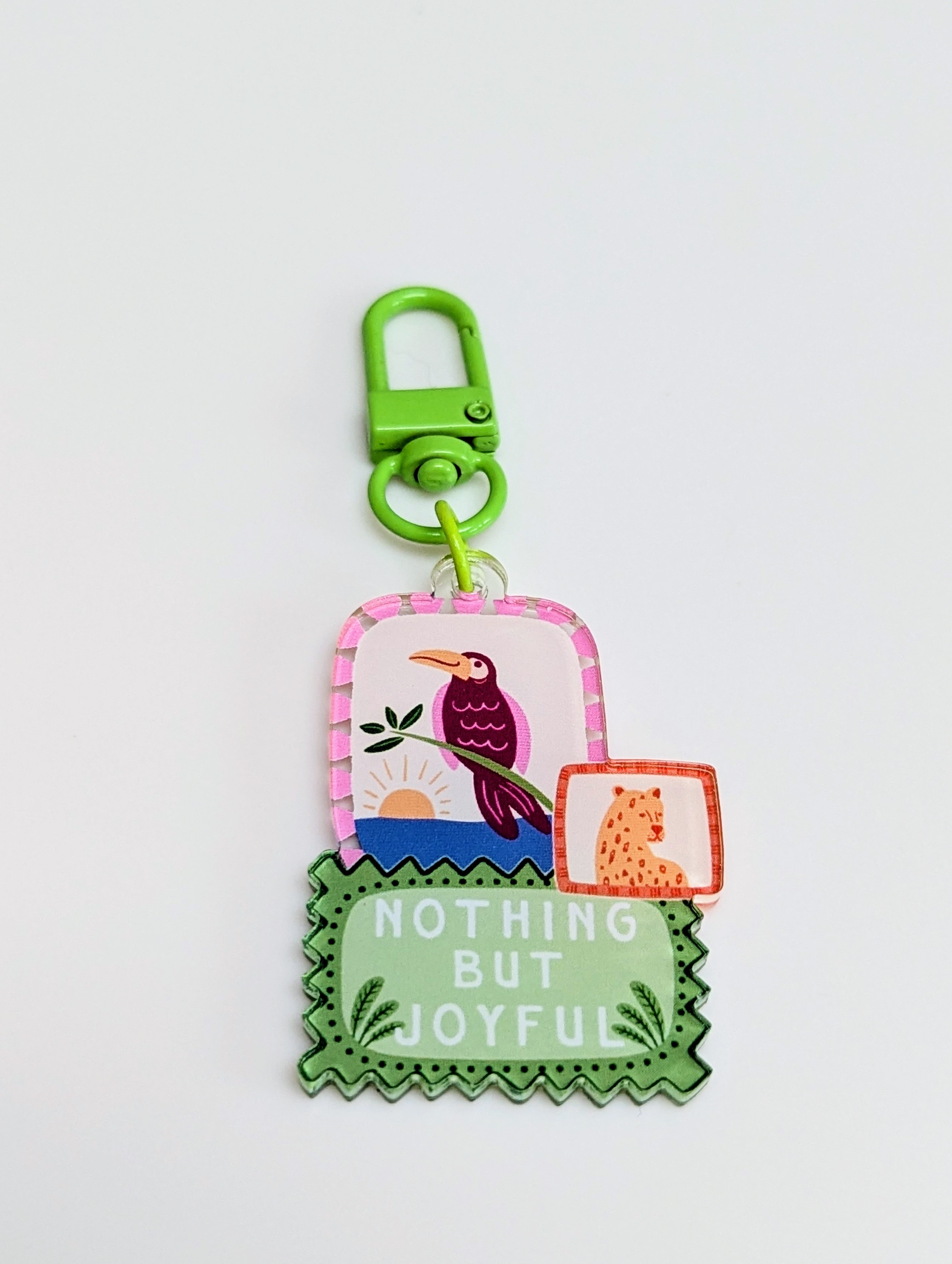 Nothing But Joyful Keychain