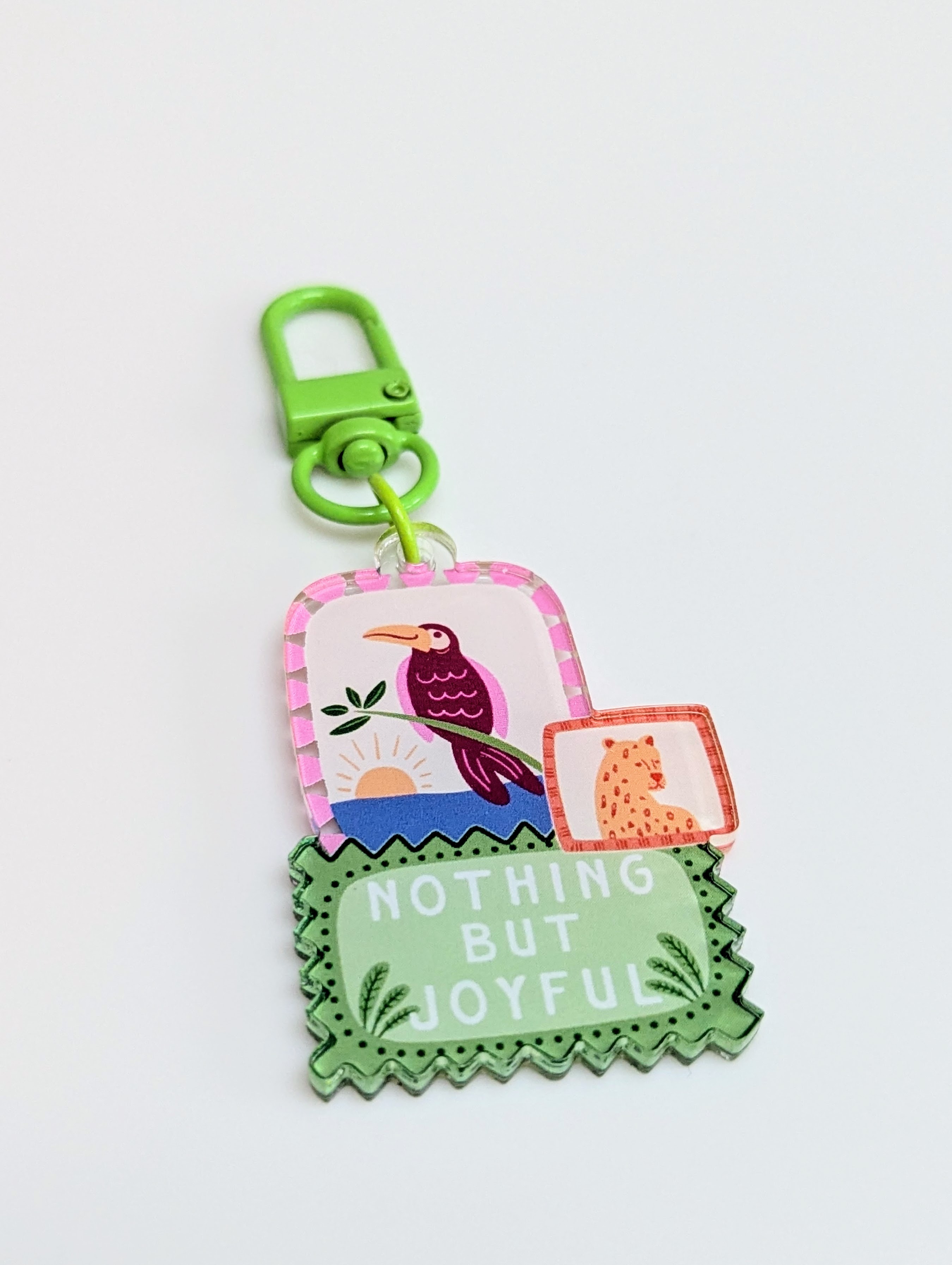 Nothing But Joyful Keychain