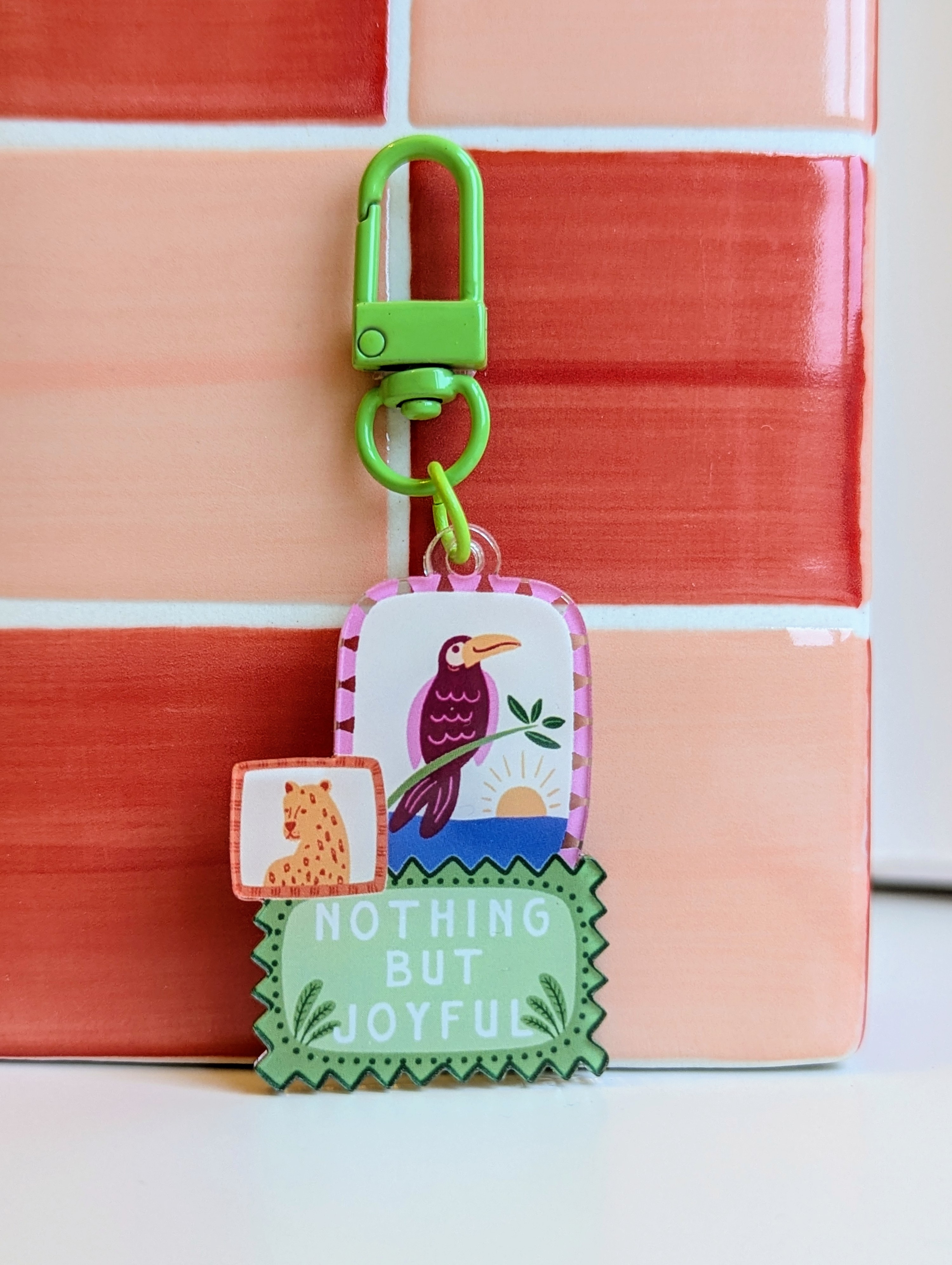 Nothing But Joyful Keychain