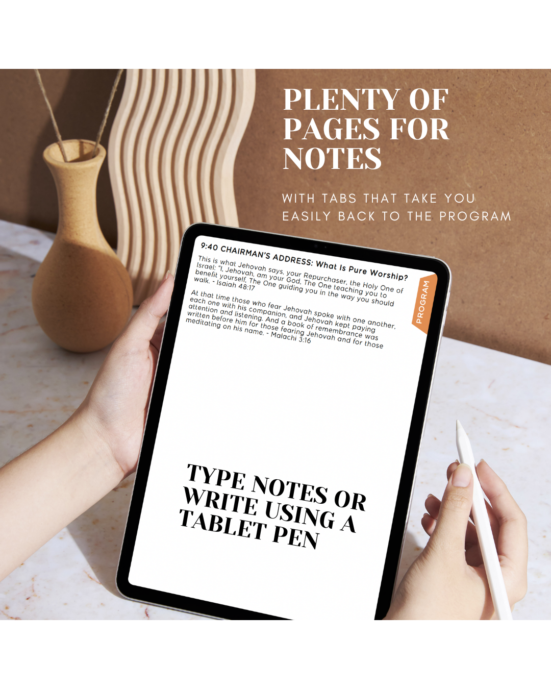 DIGITAL Pure Worship Notebook