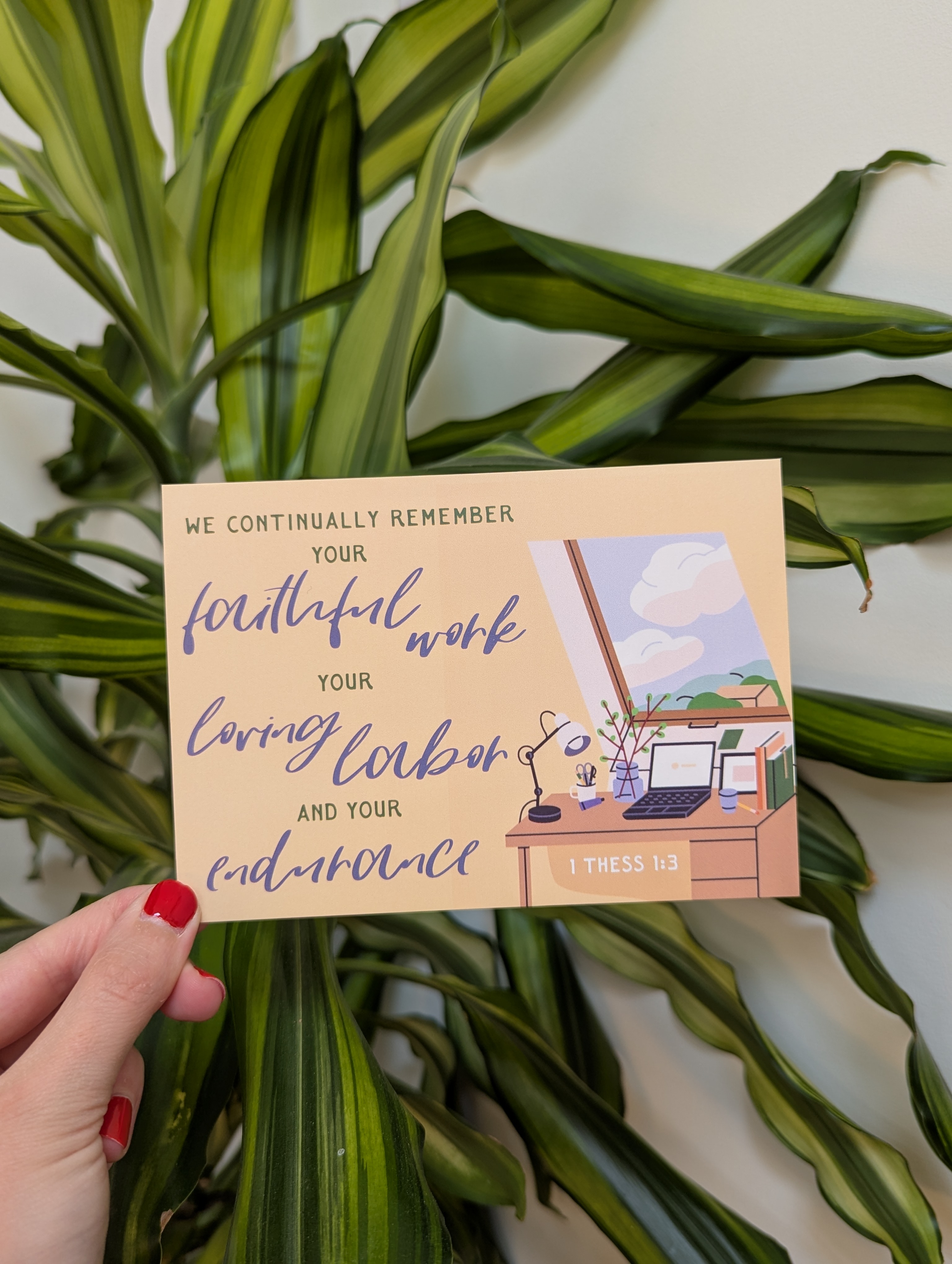 1 Thess 1:3 Postcard