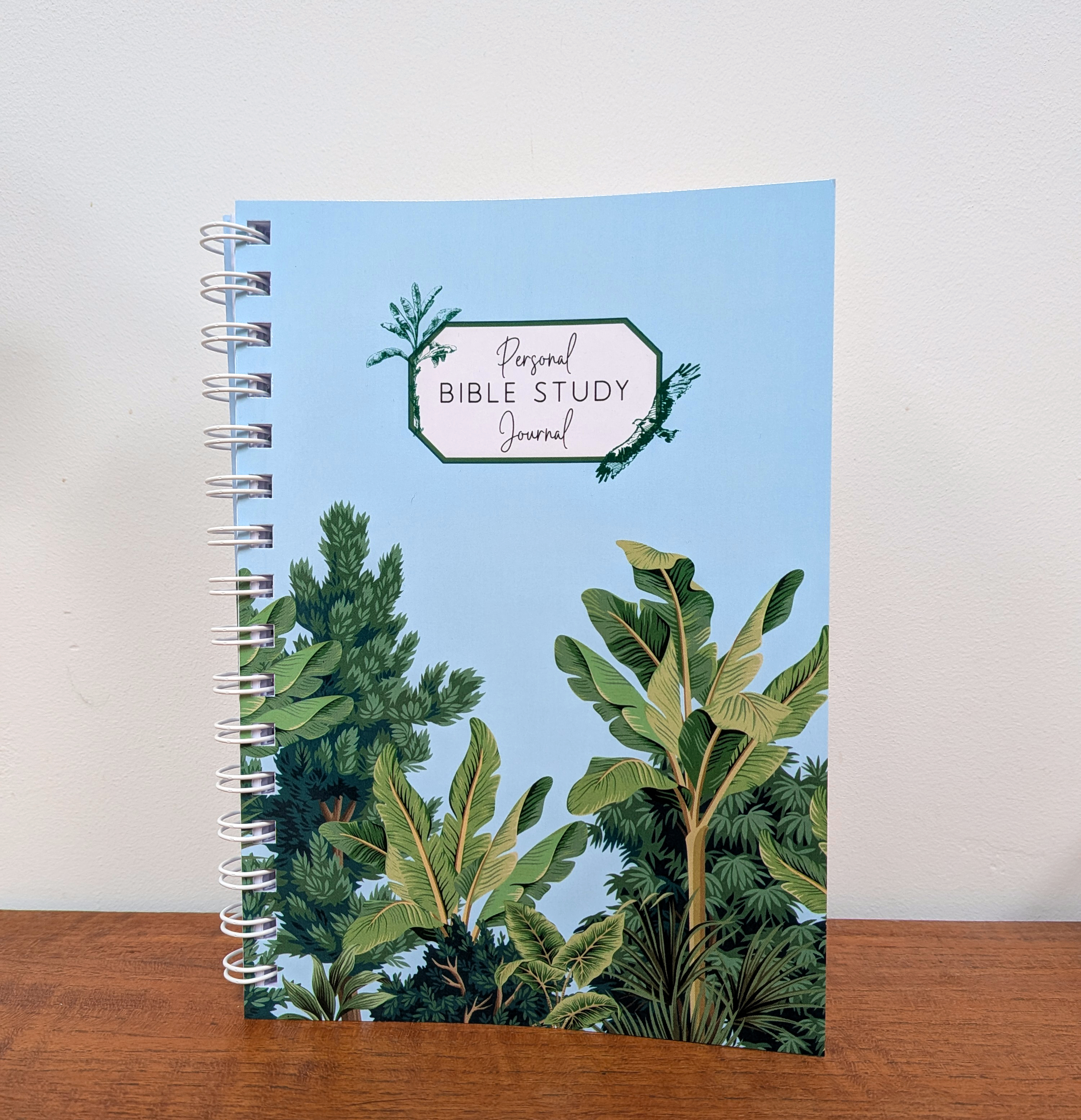 Personal Bible Study Journal Wiro Bound