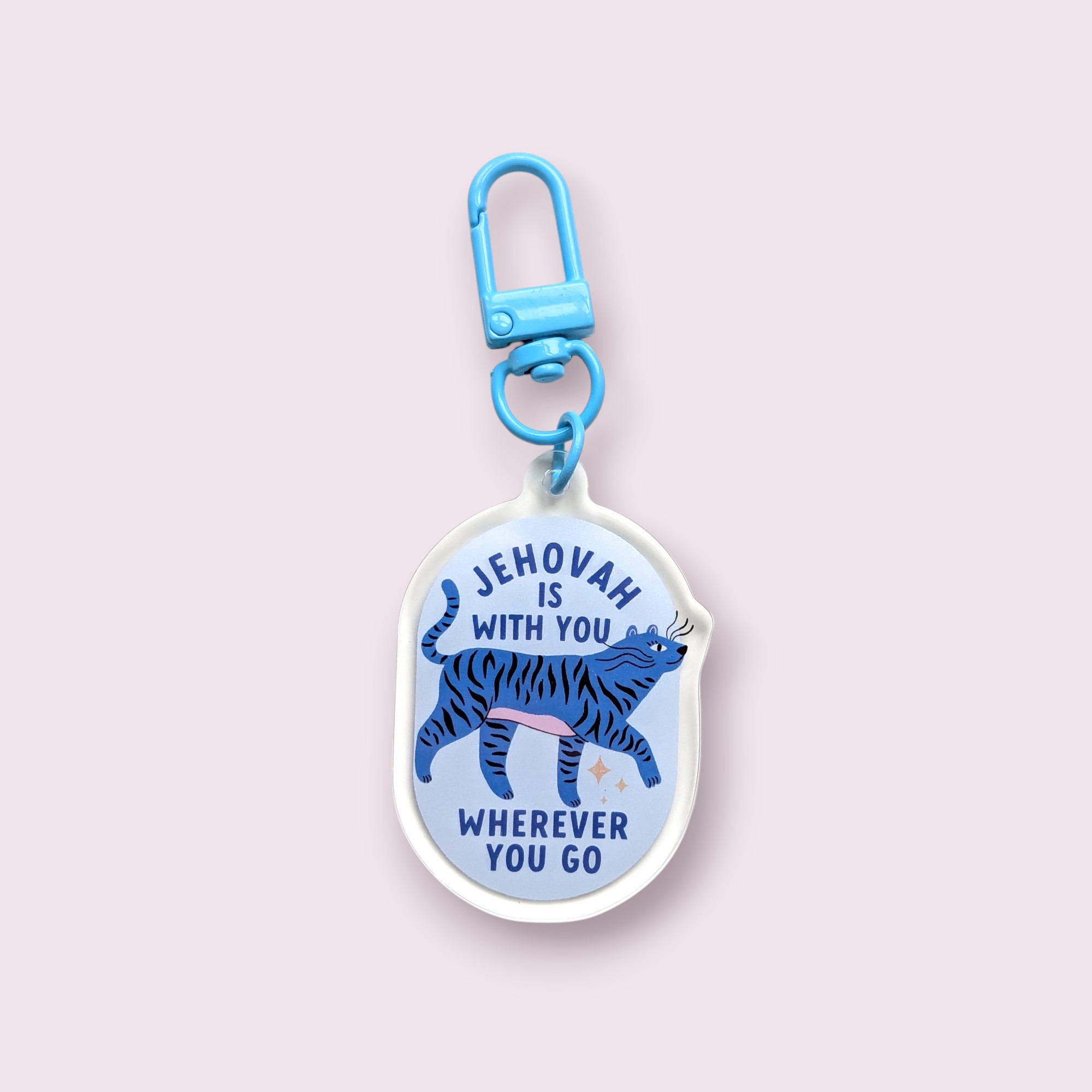 Jehovah Is With You Keychain