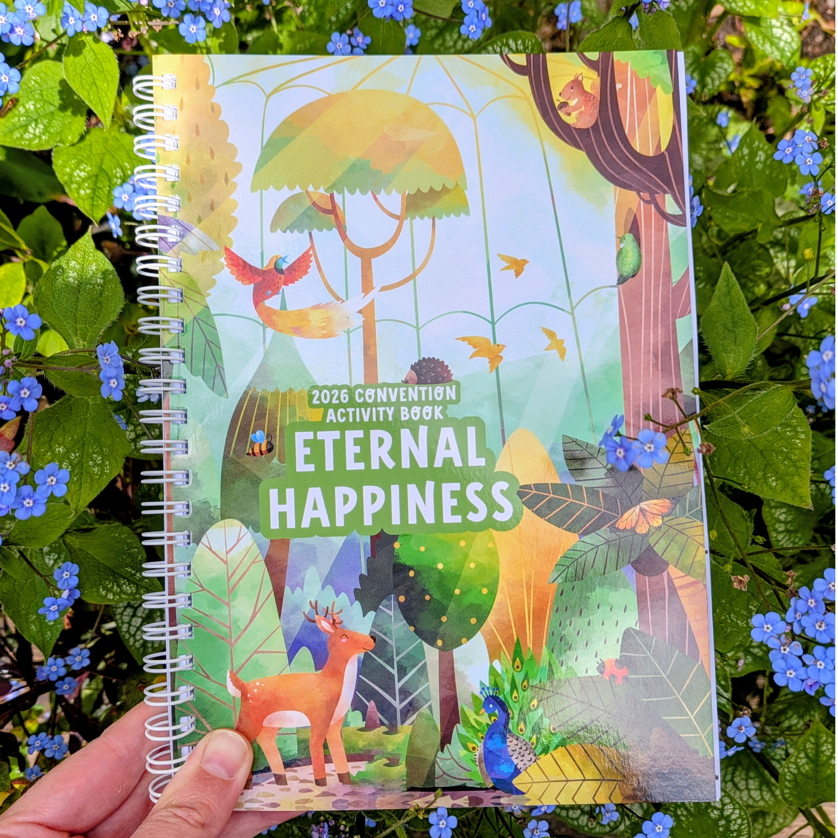 Eternal Happiness Kids Activity Book FREE Sticker & Bookmark