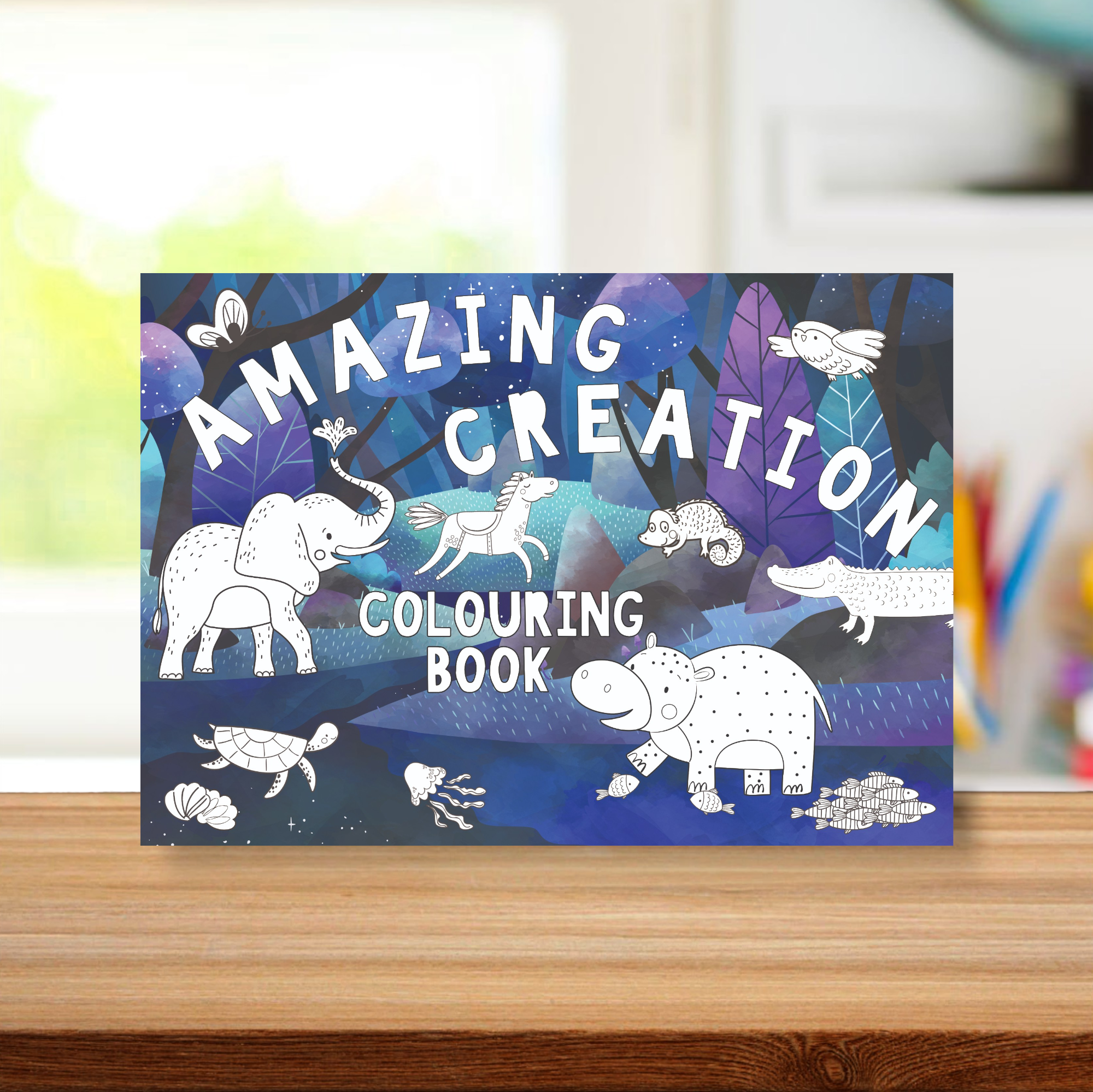 Amazing Creation Colouring Book