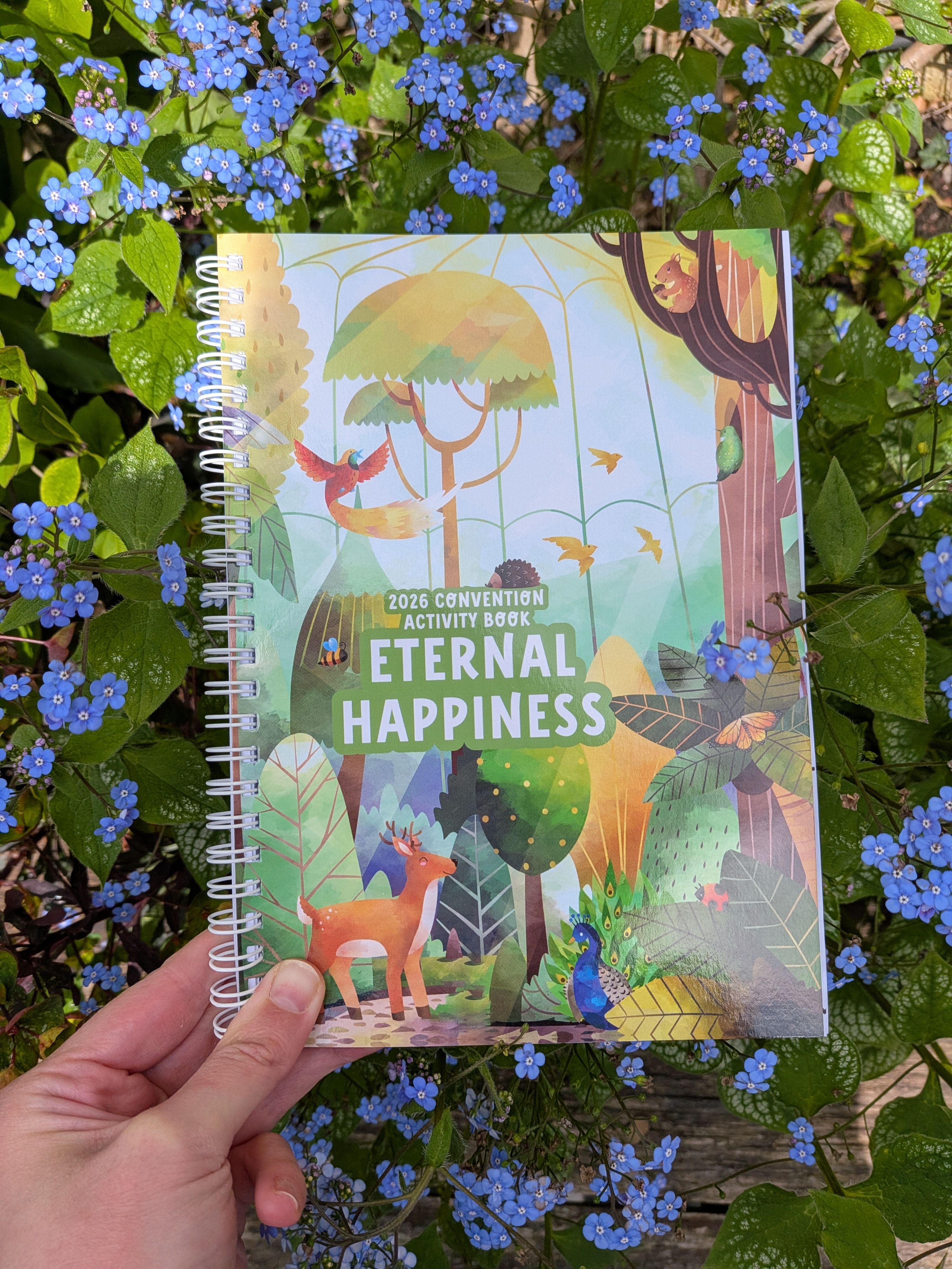 SECONDS Eternal Happiness Kids Activity Book FREE Sticker & Bookmark
