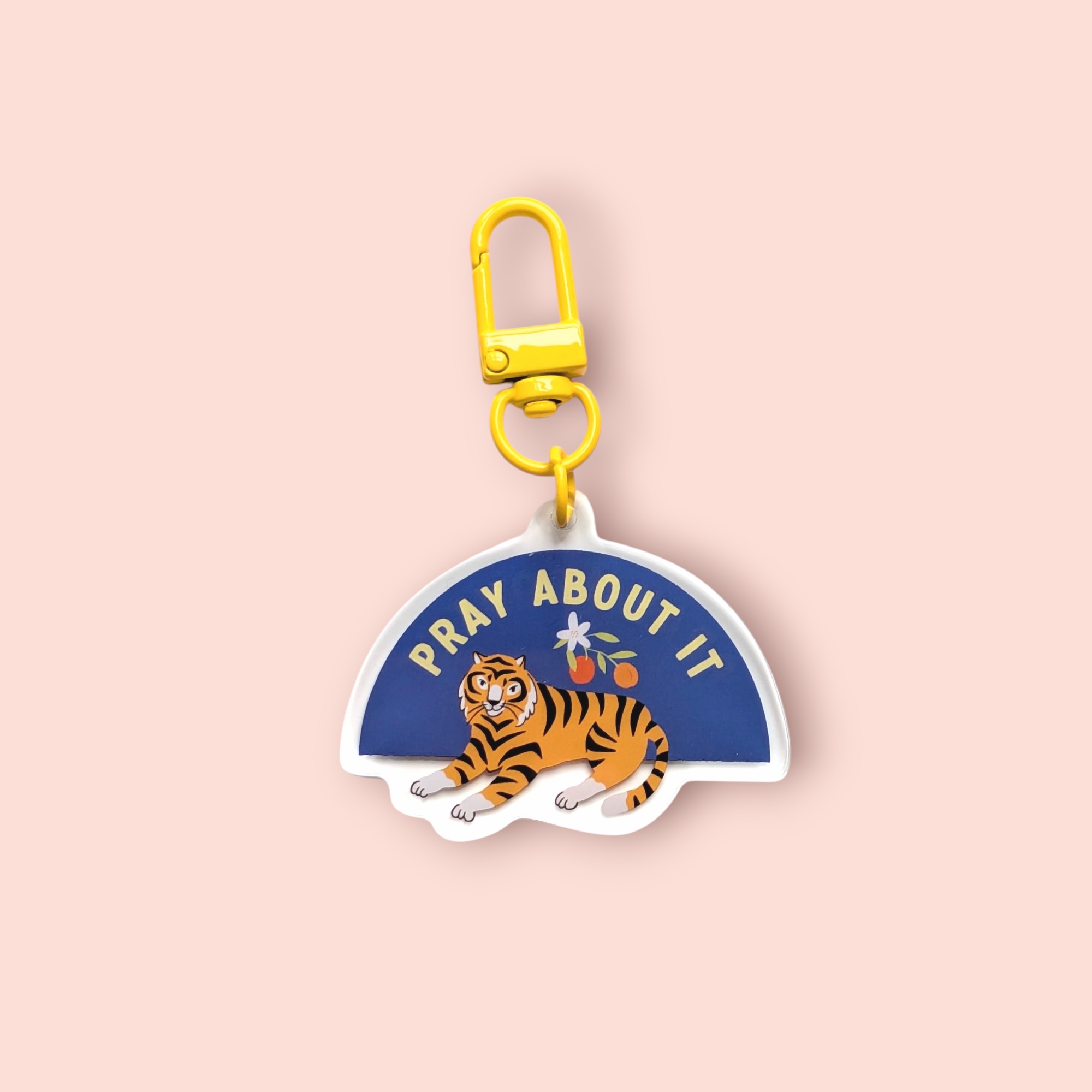 Pray About It Keychain