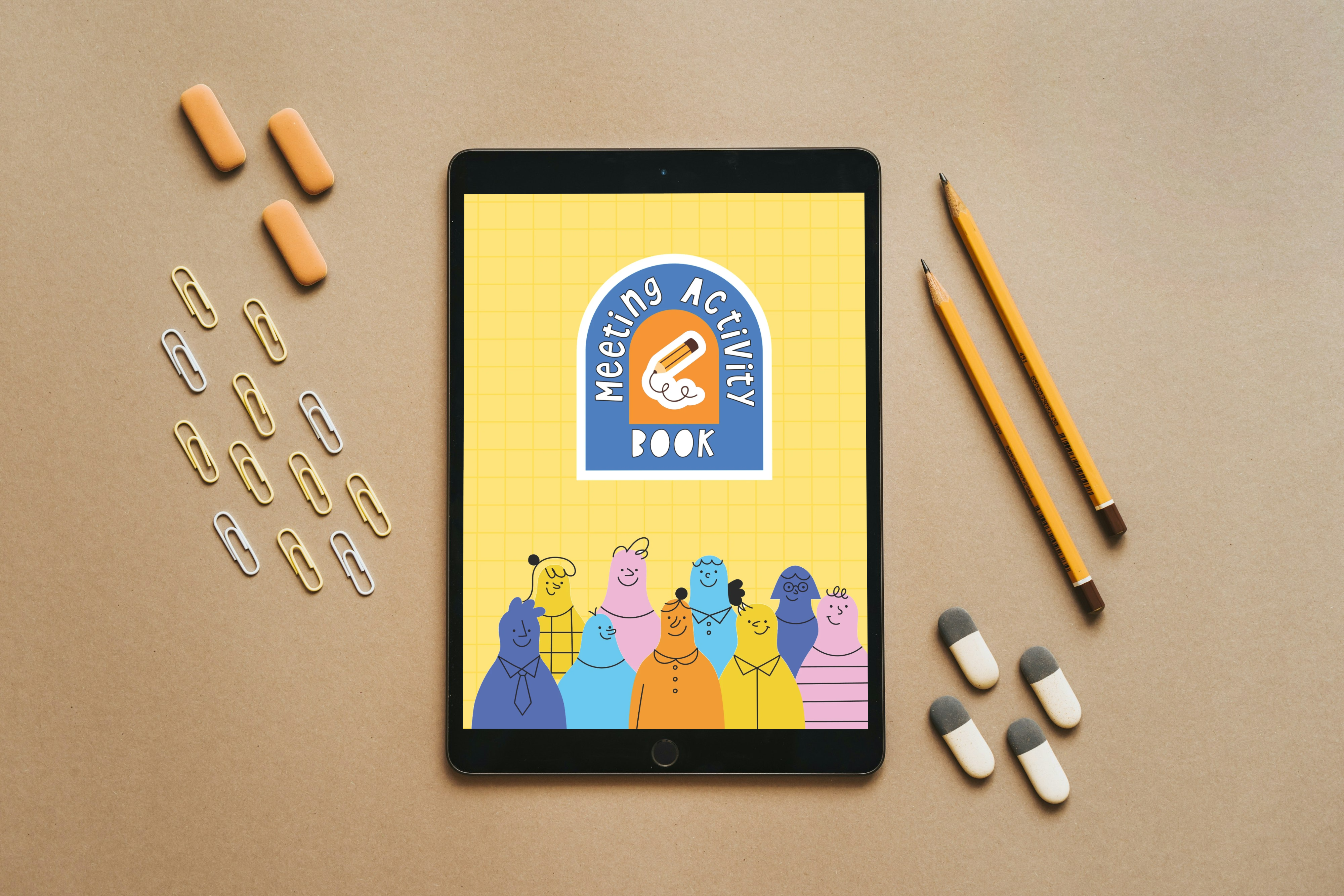 NEW DIGITAL Kids Meeting Activity Book