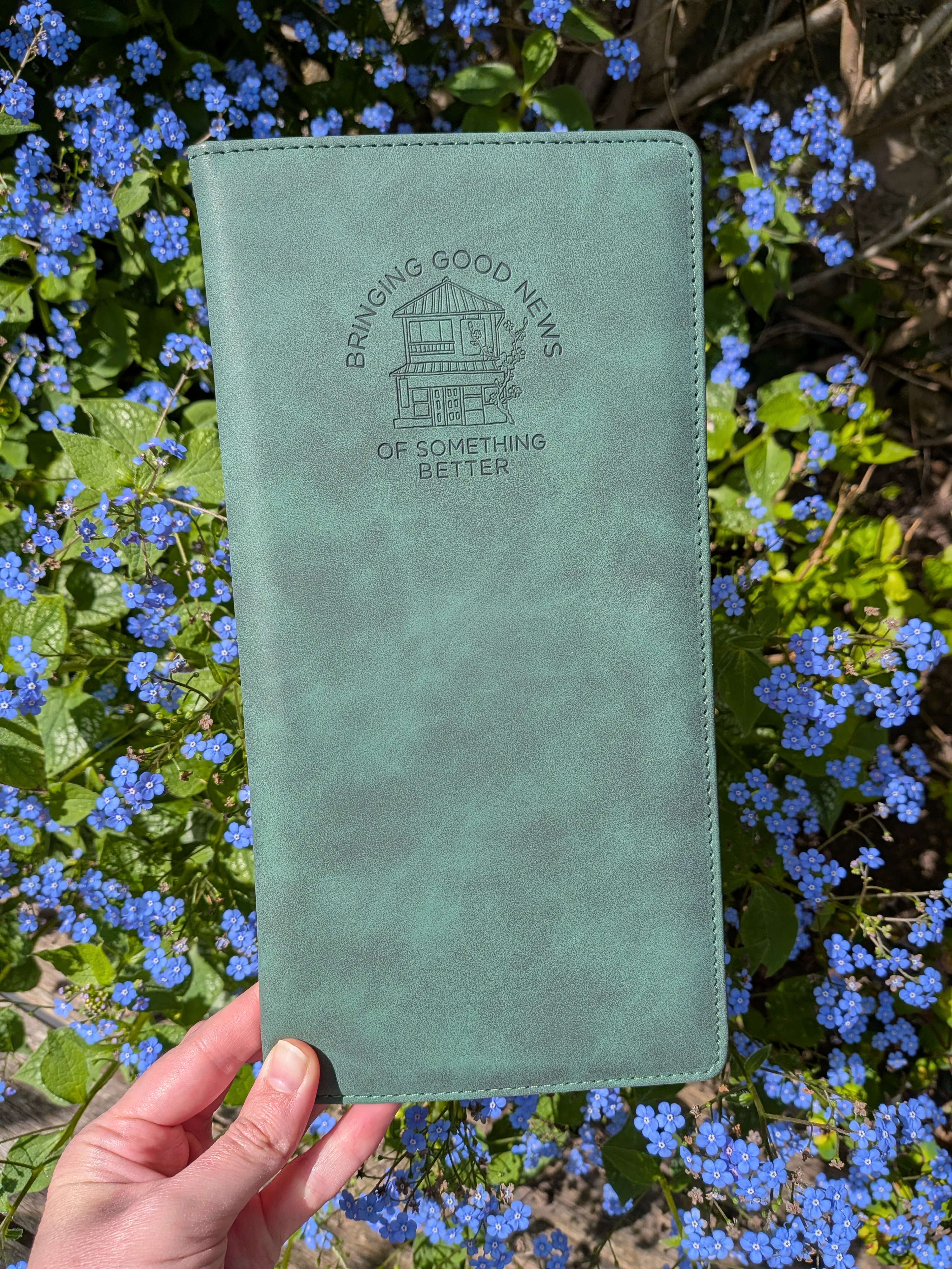 Ministry Tract Folder Green