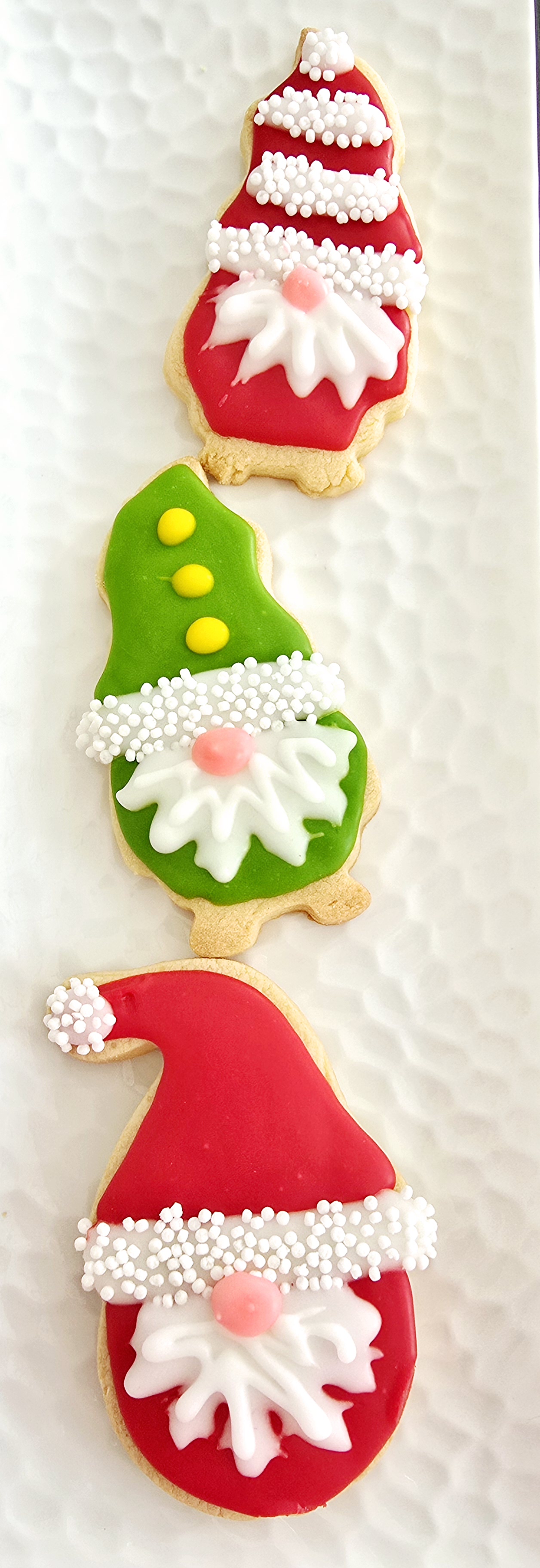 Seasonal Sugar Cookies Covered With Royal Icing