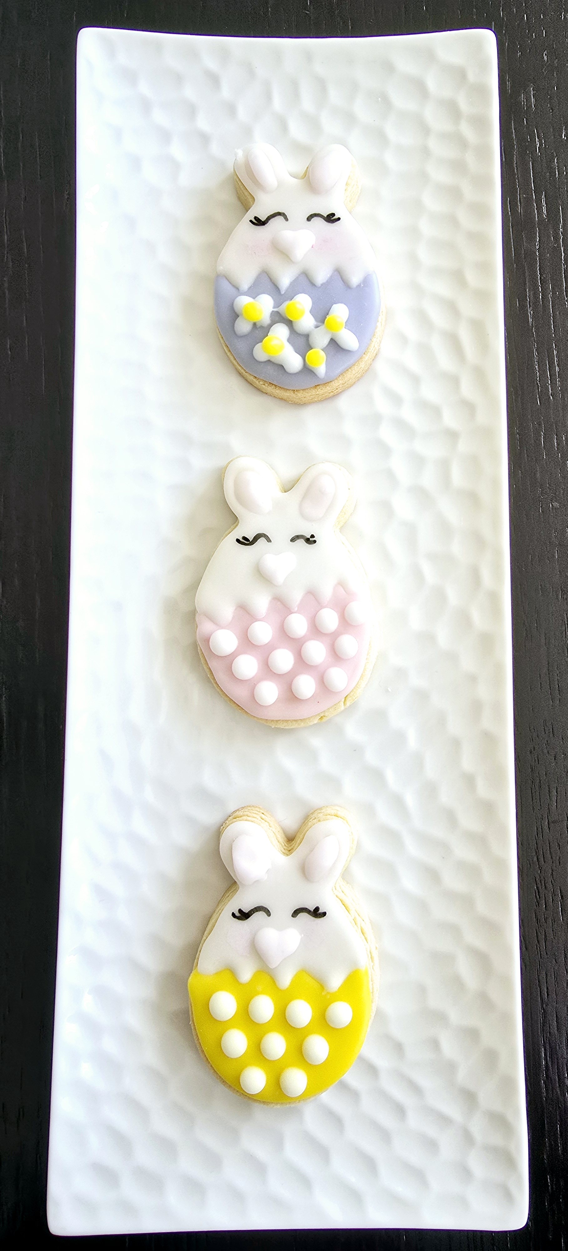 Handcrafted Bunny Cookies