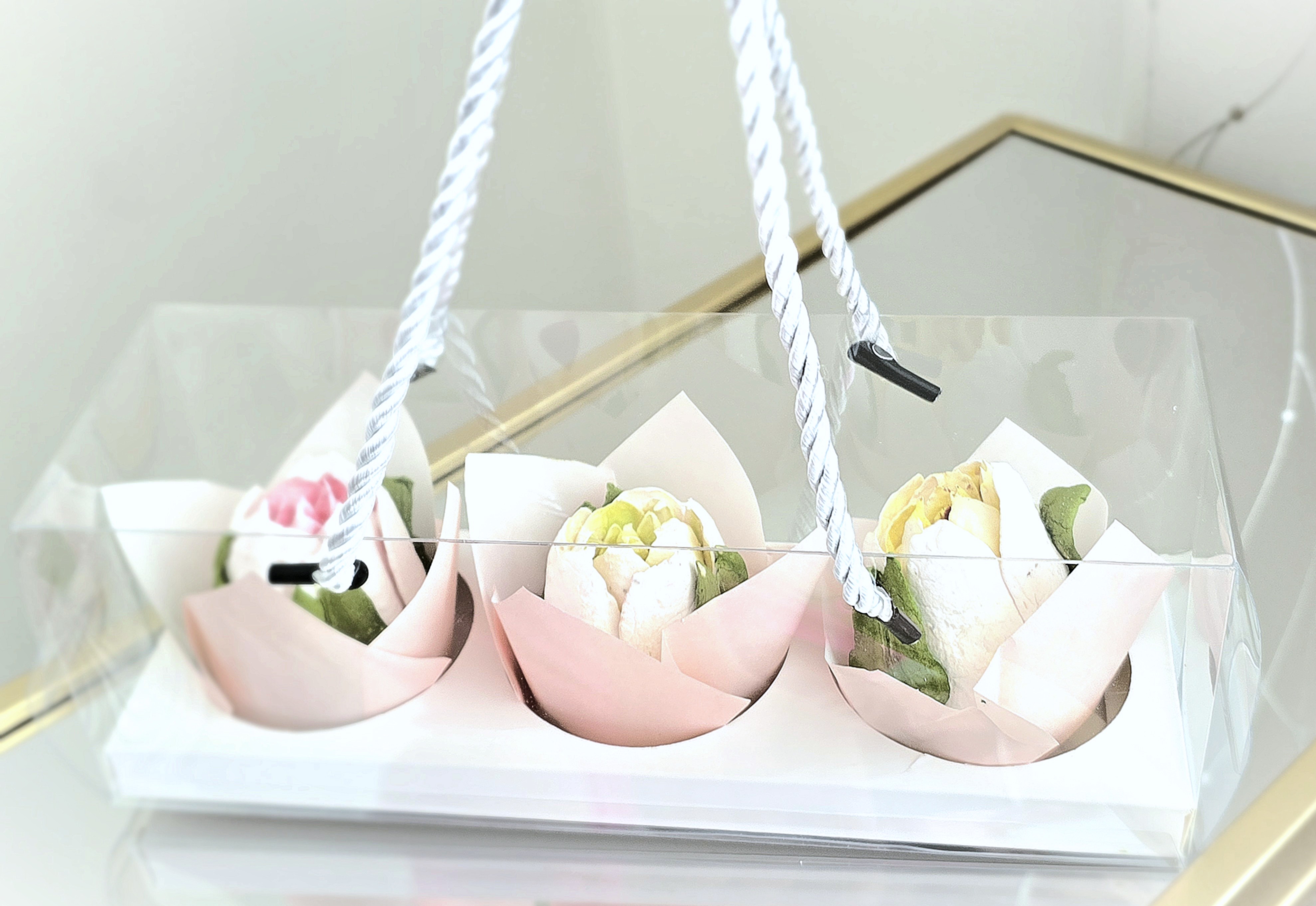 3 Flowers in a Box (3 box options)