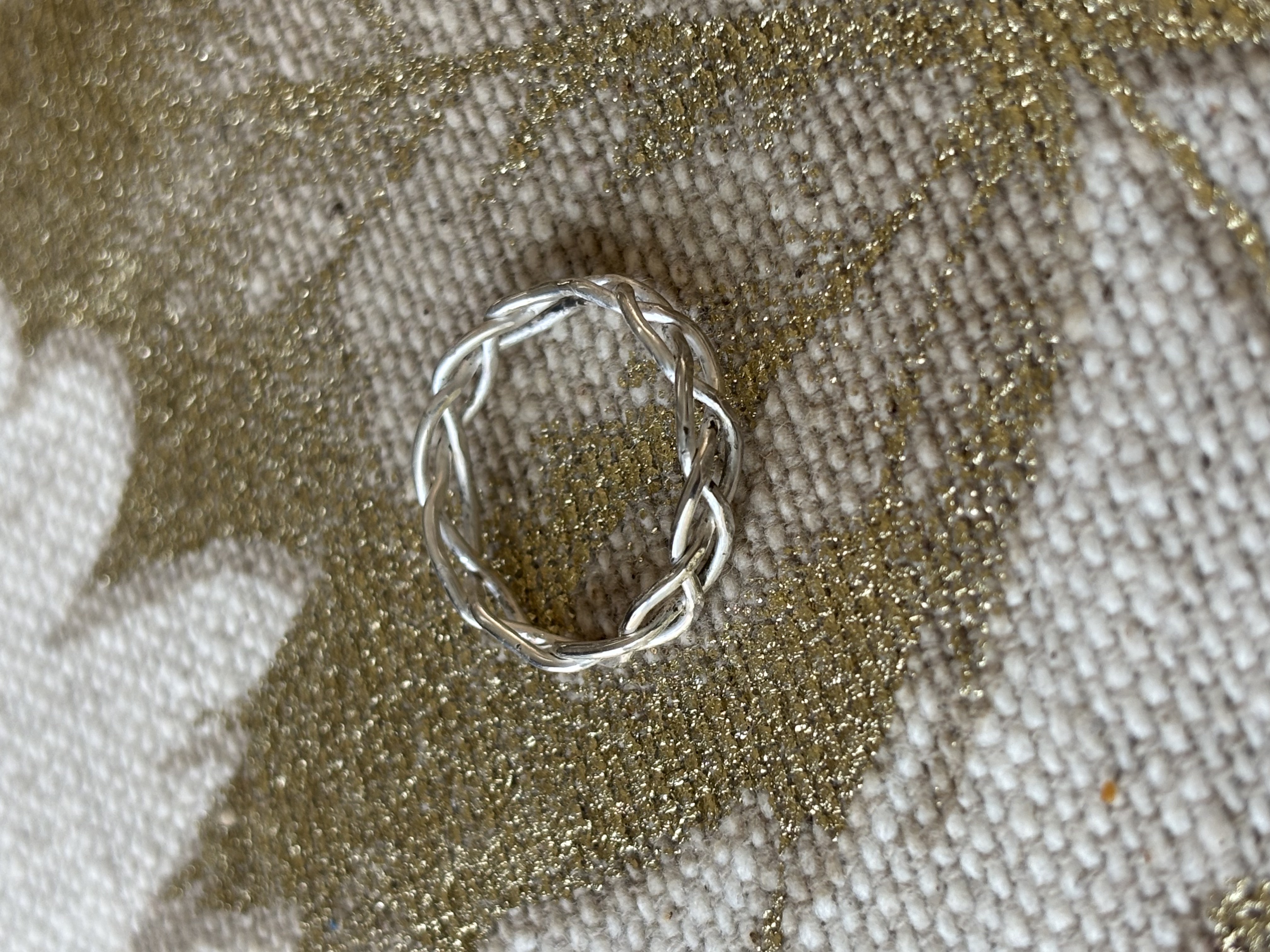 Sterling Silver Celtic Braided Ring