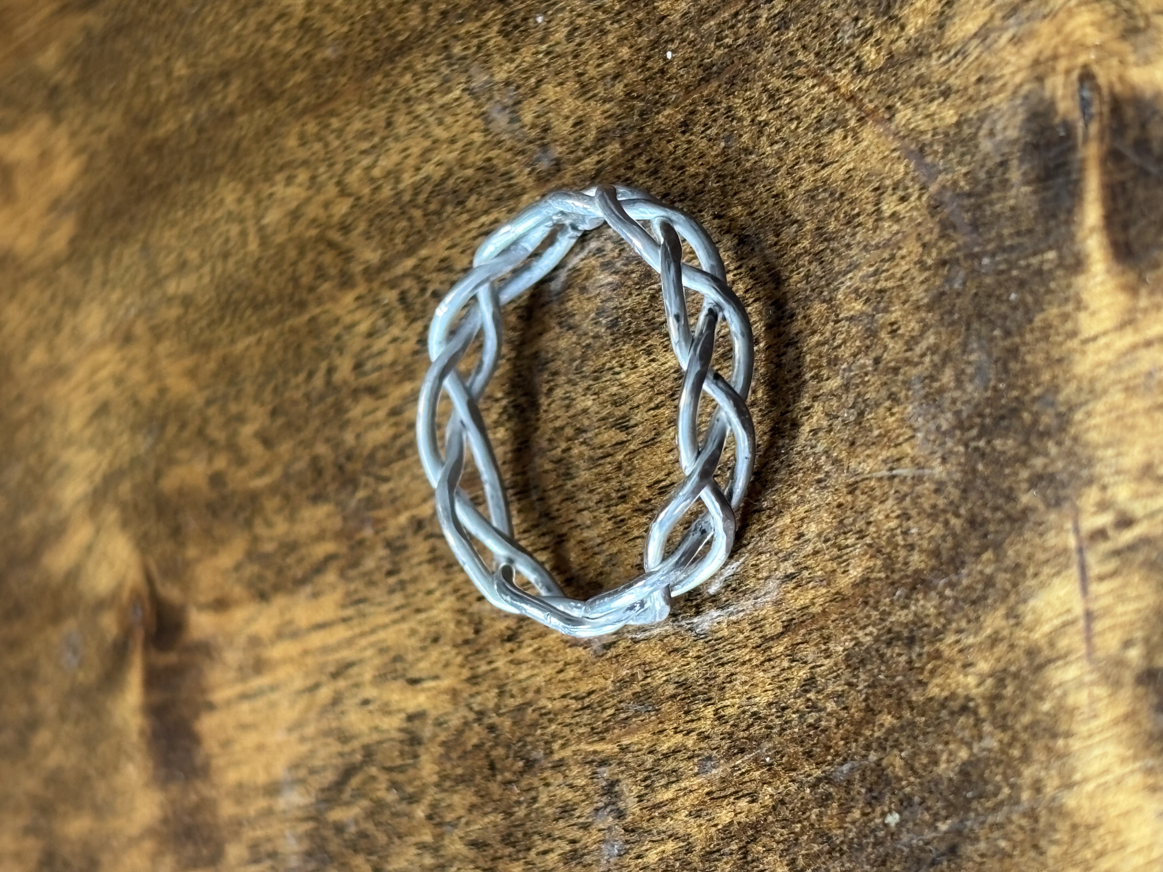 Sterling Silver Celtic Braided Ring