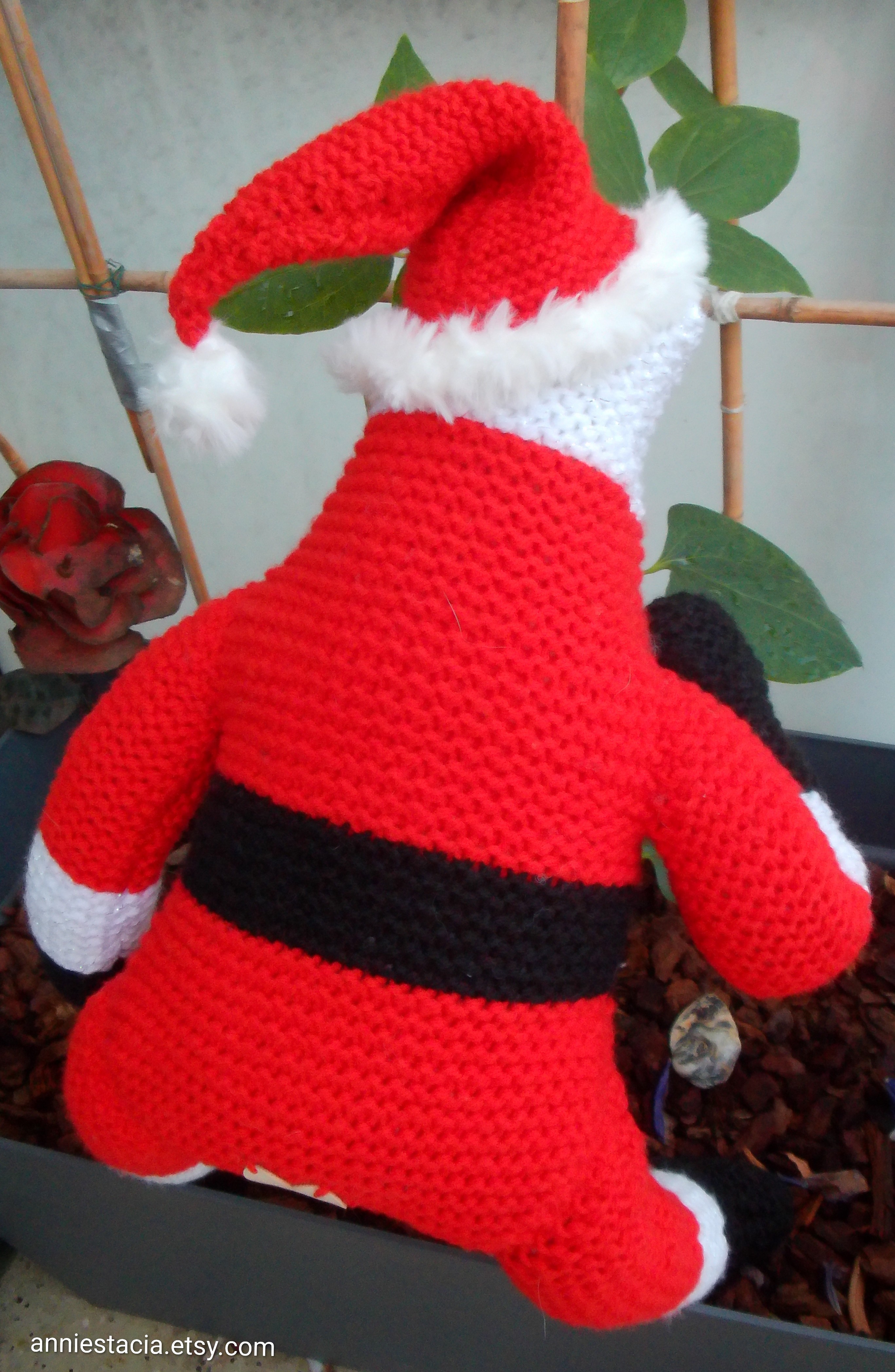 Handmade Santa Claus Decoration, Unique Christmas Gift Idea