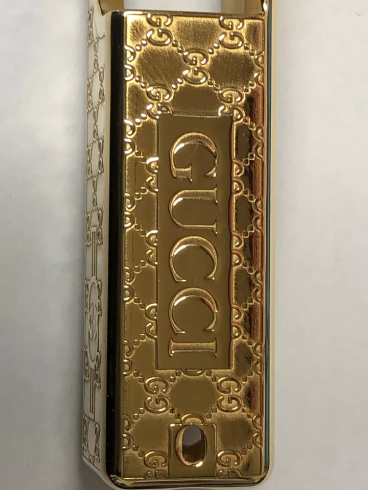 Custom DEEP Laser engraved 24k gold plated glock 19 Slide Gen3g g19 Gucci themed