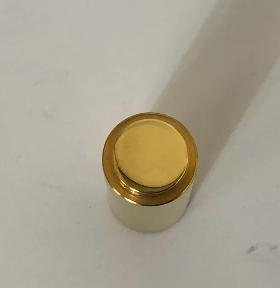 1911 End Cap Commander size smooth Stainless 24k gold plated