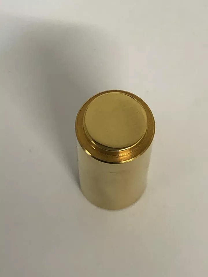 1911 End Cap Commander size smooth Stainless 24k gold plated