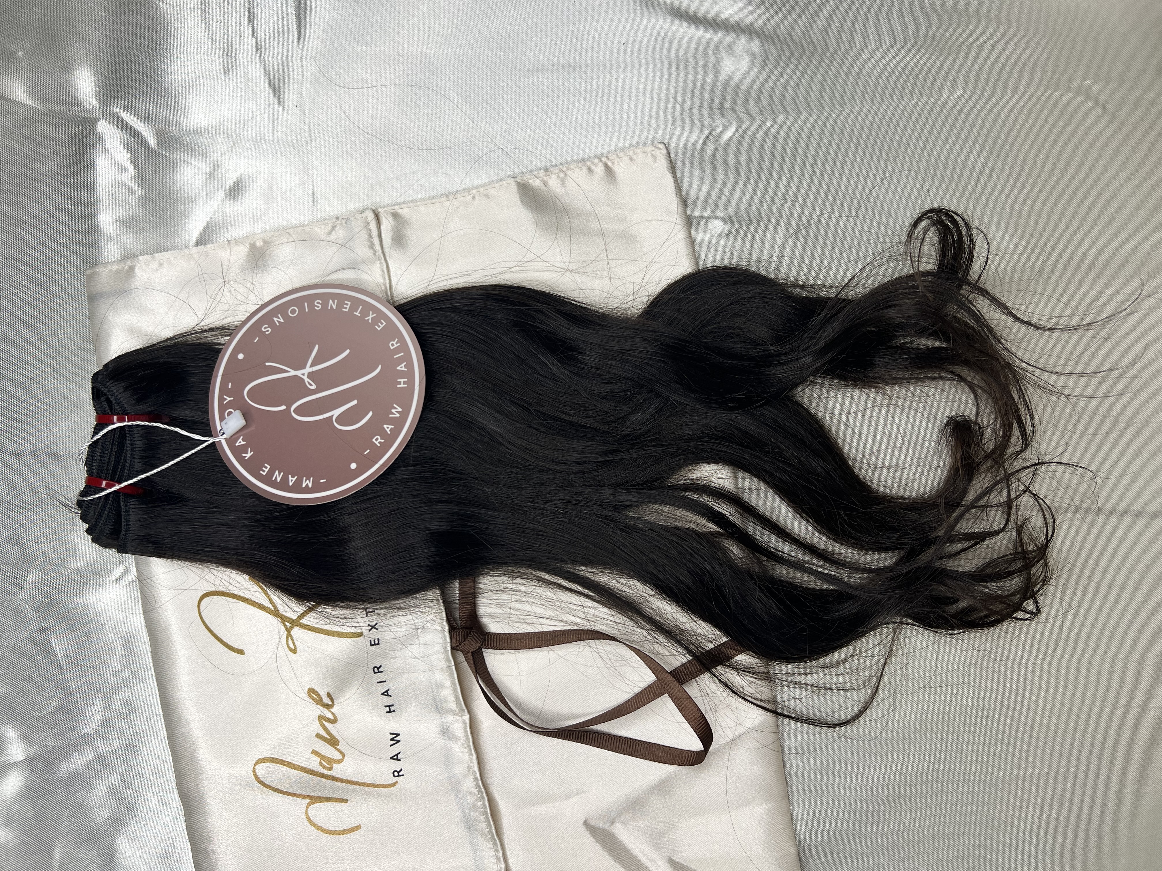 Loose Wavy Raw Indian Hair Extensions- 16 inch