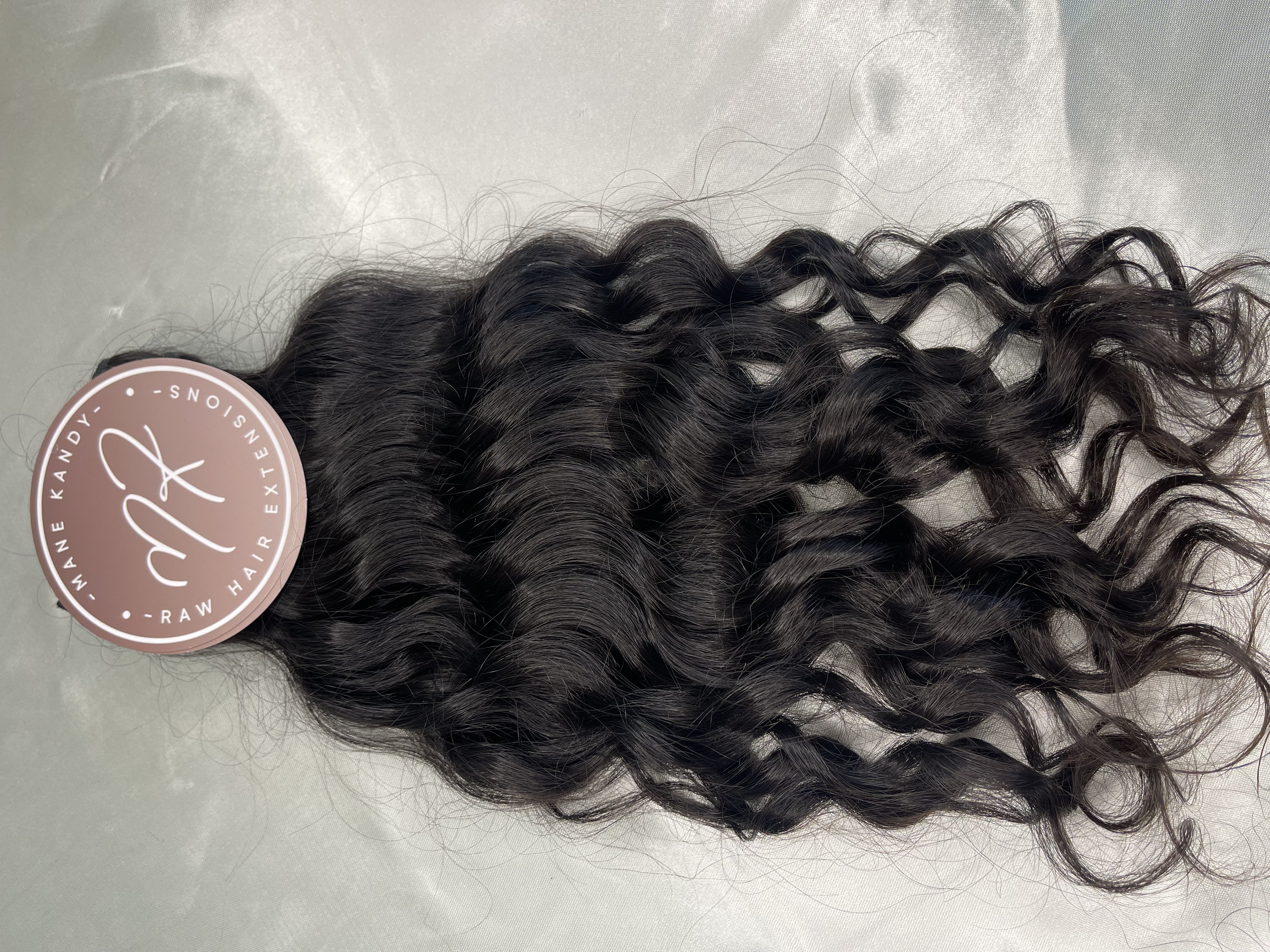 Curly Raw Indian Hair Extensions- 18 inch