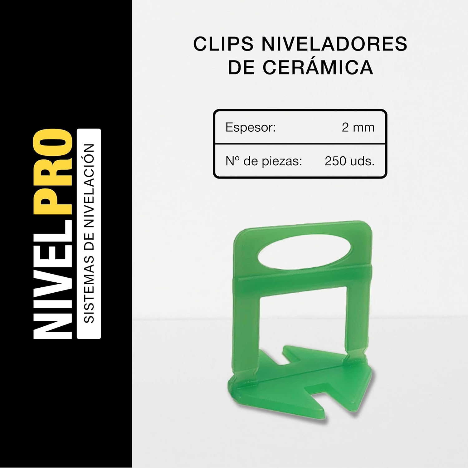 Clips de Nivelación Cerámica 2 mm